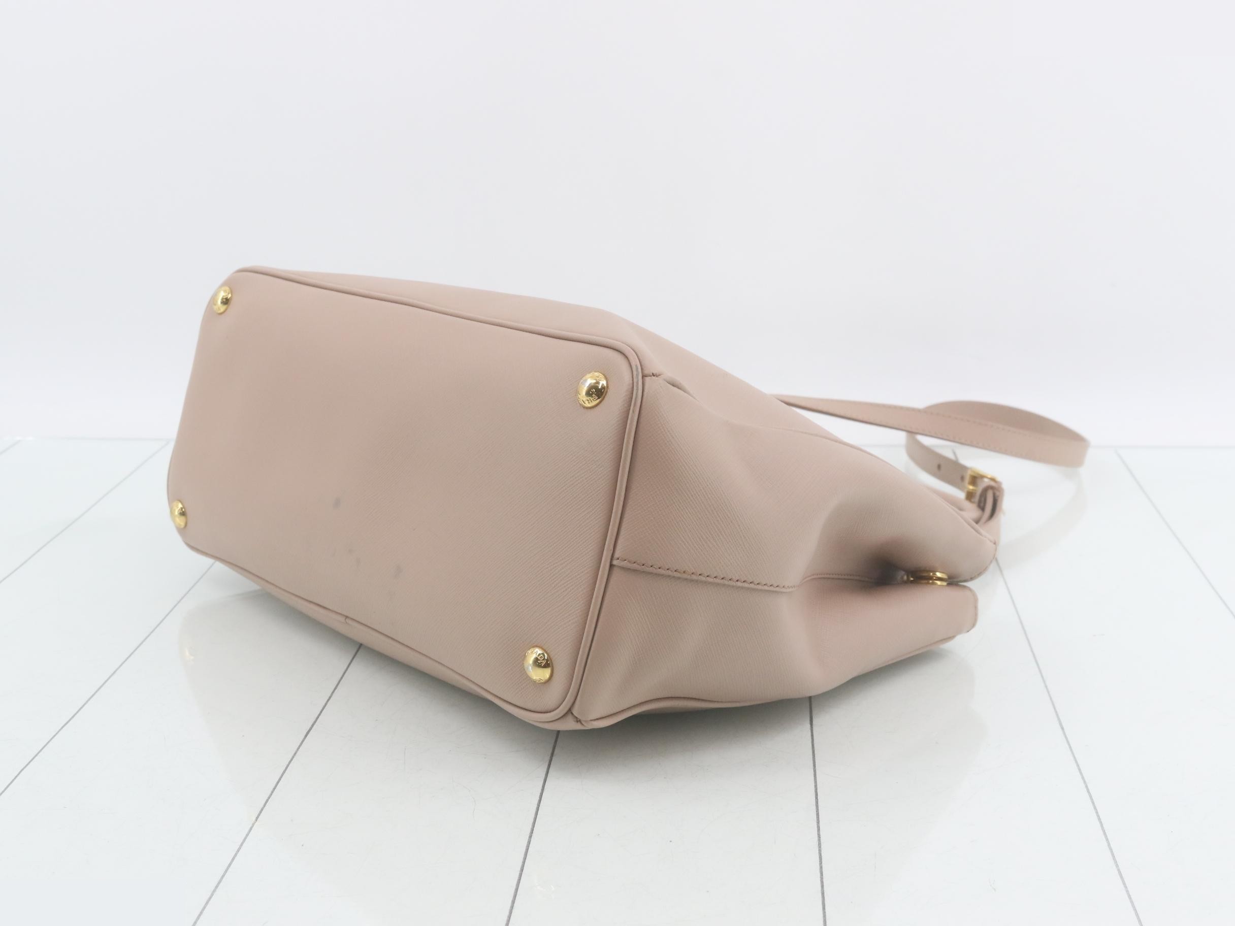 Galleria Pink Saffiano Leather — view 6