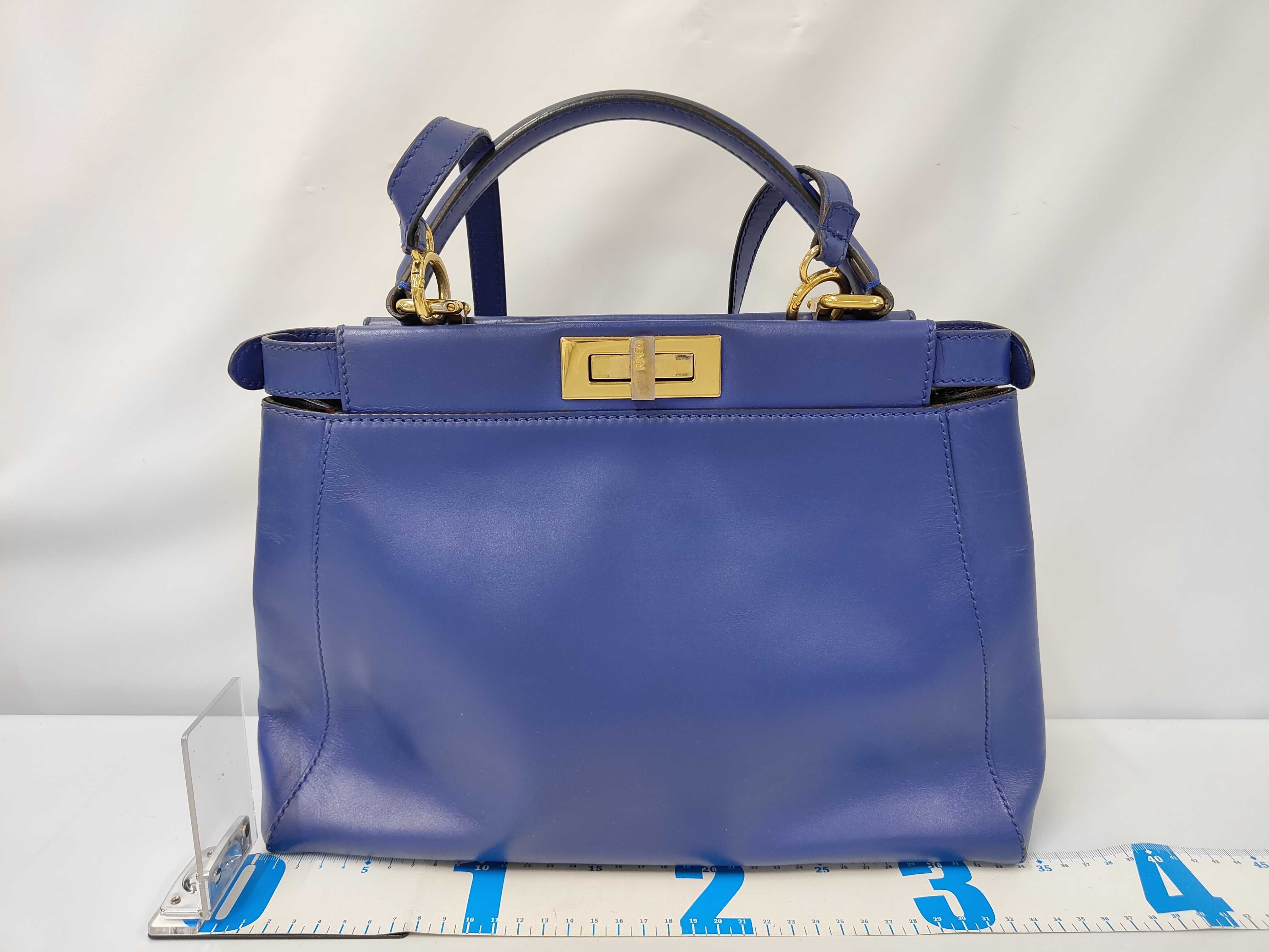 Peekaboo 2-way Leather Shoulder Bag/Handbag — view 2
