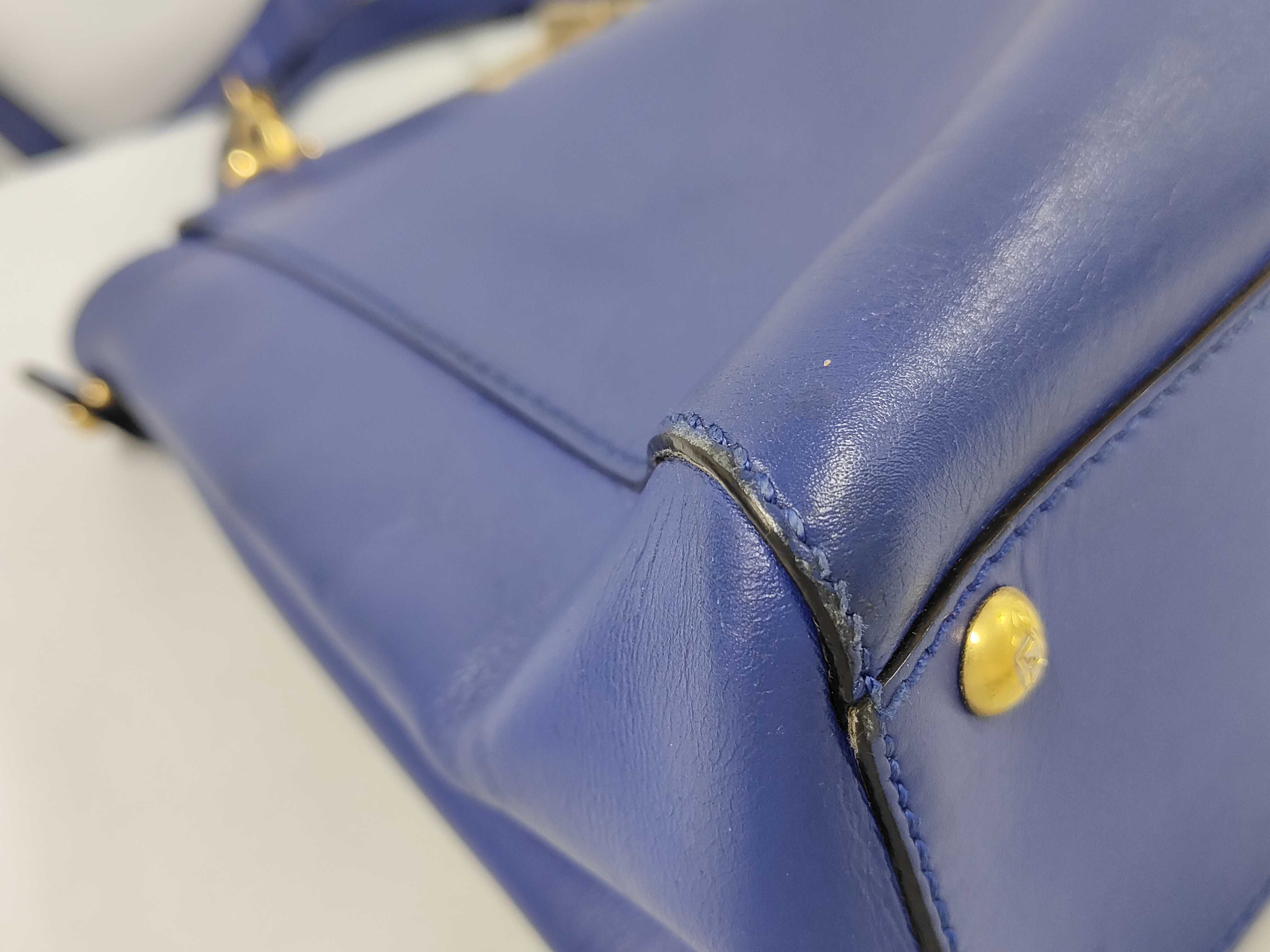 Peekaboo 2-way Leather Shoulder Bag/Handbag — view 4