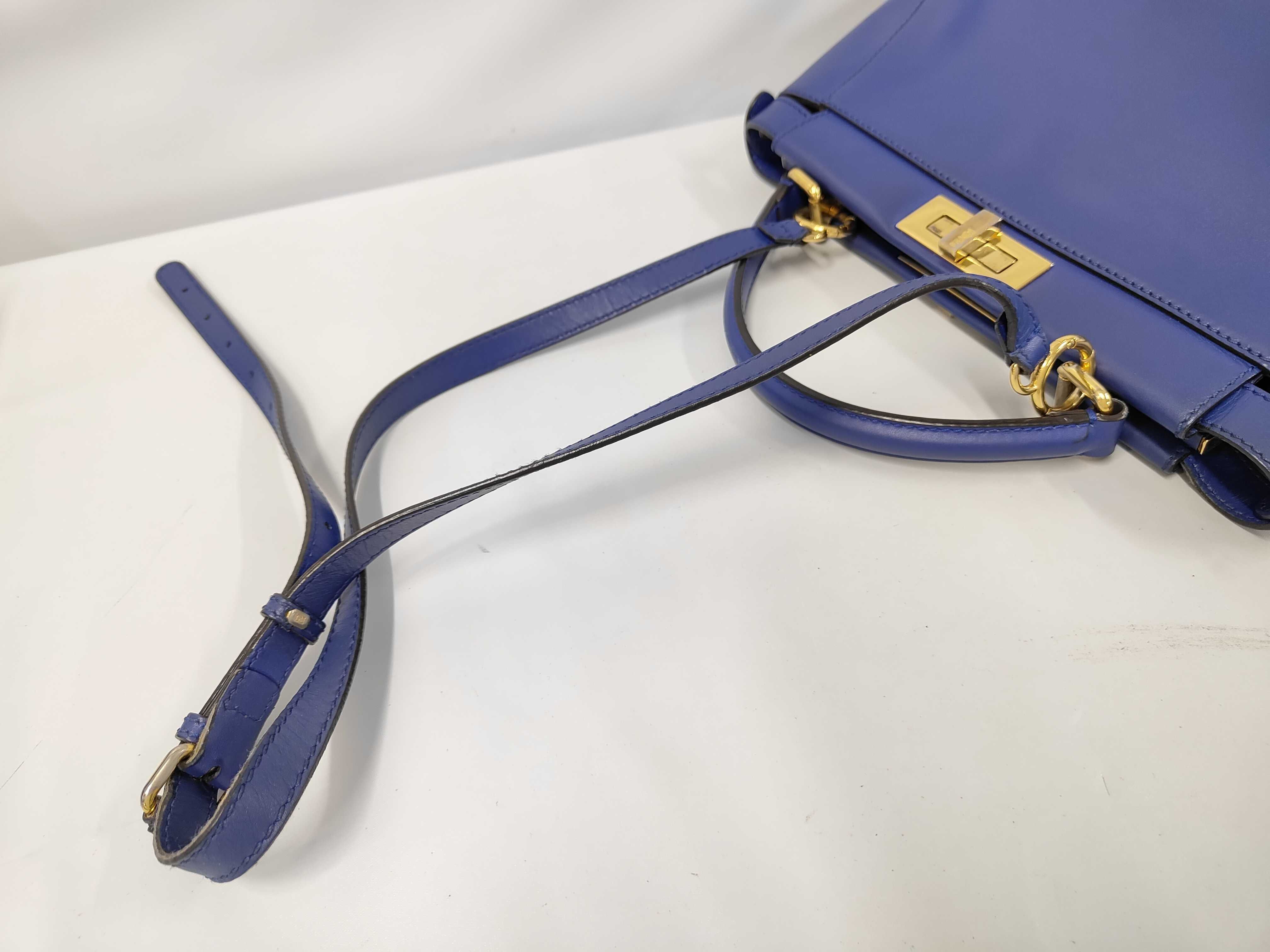 Peekaboo 2-way Leather Shoulder Bag/Handbag — view 5