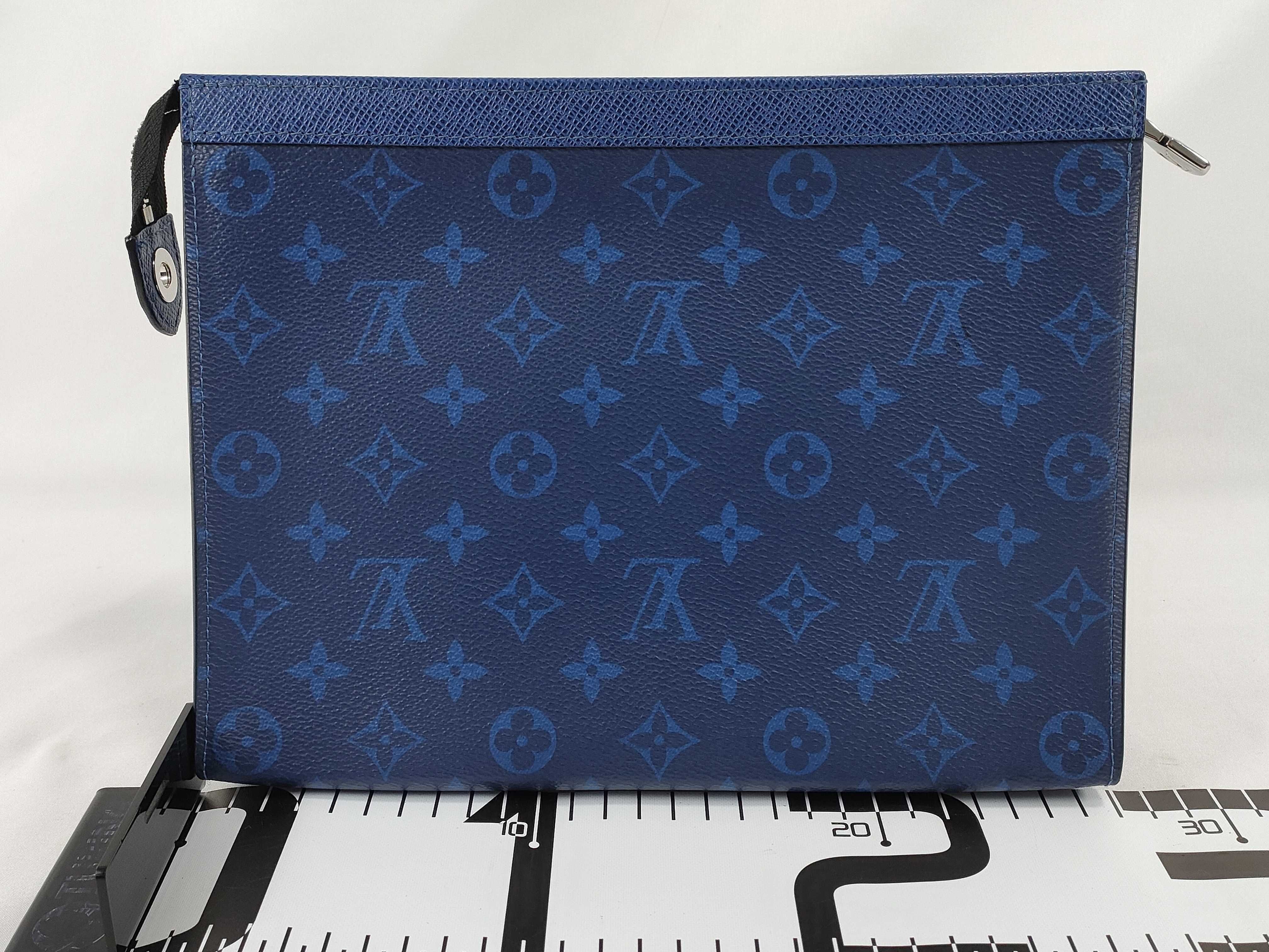 Monogram Blue Monogram Pochette Voyage MM Second Bag — view 2