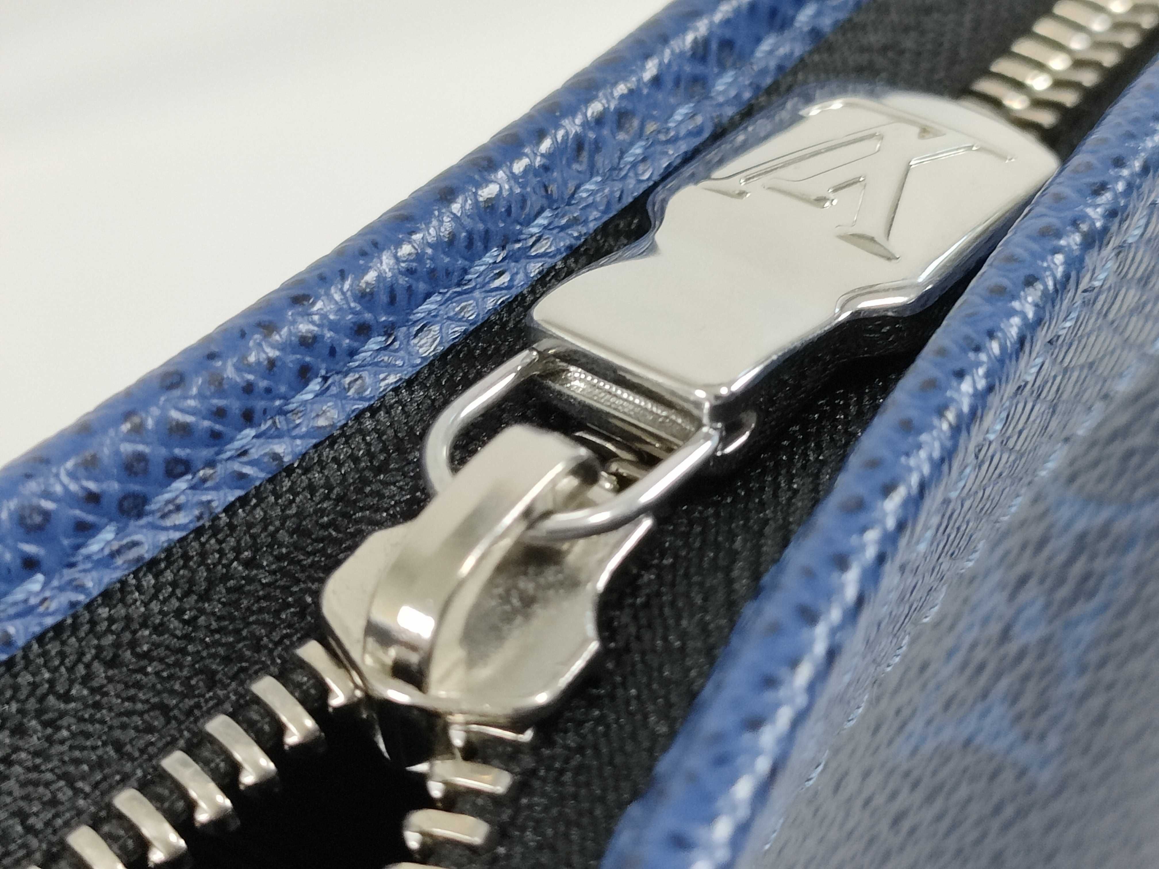 Monogram Blue Monogram Pochette Voyage MM Second Bag — view 12