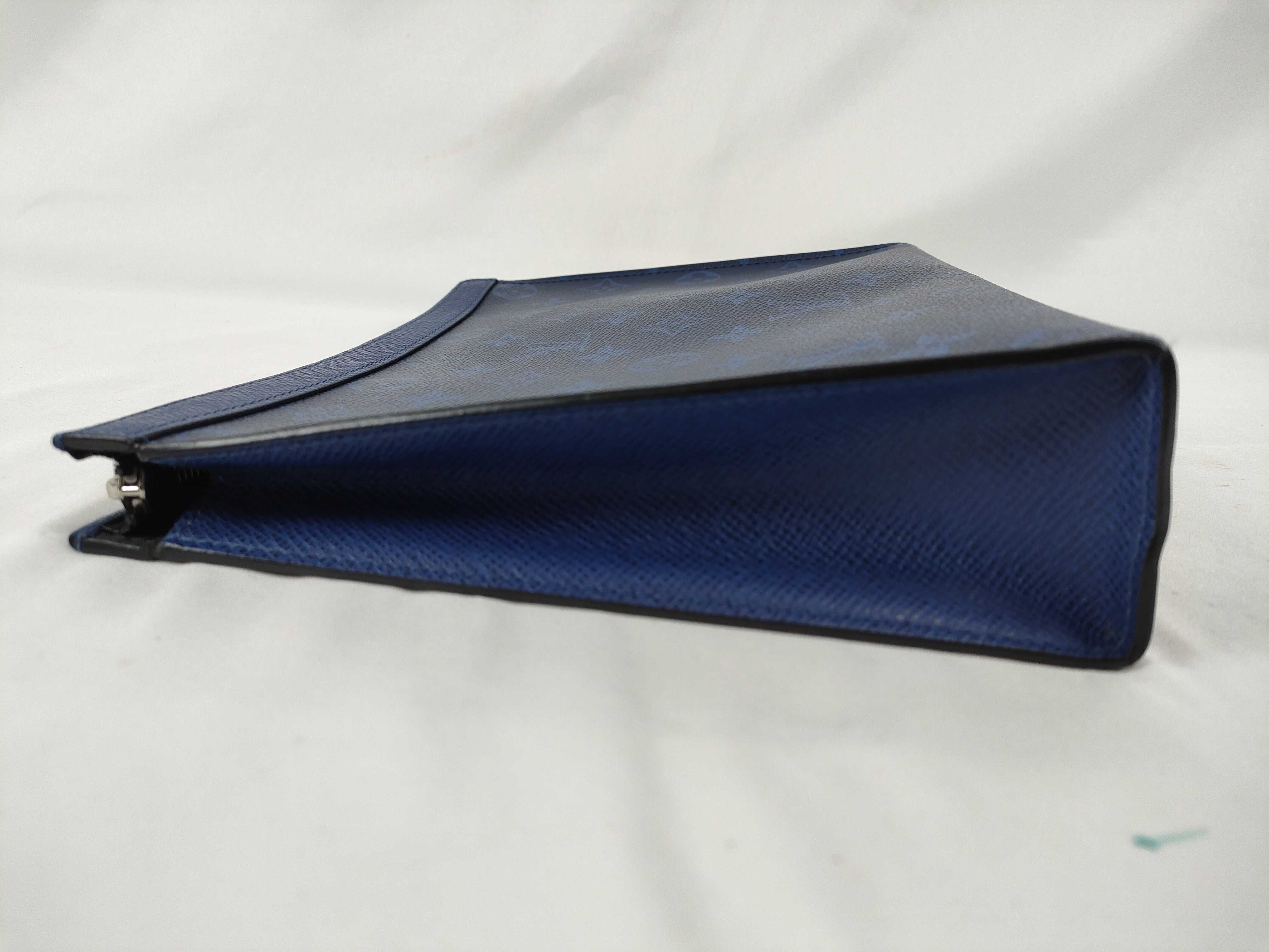 Monogram Blue Monogram Pochette Voyage MM Second Bag — view 15