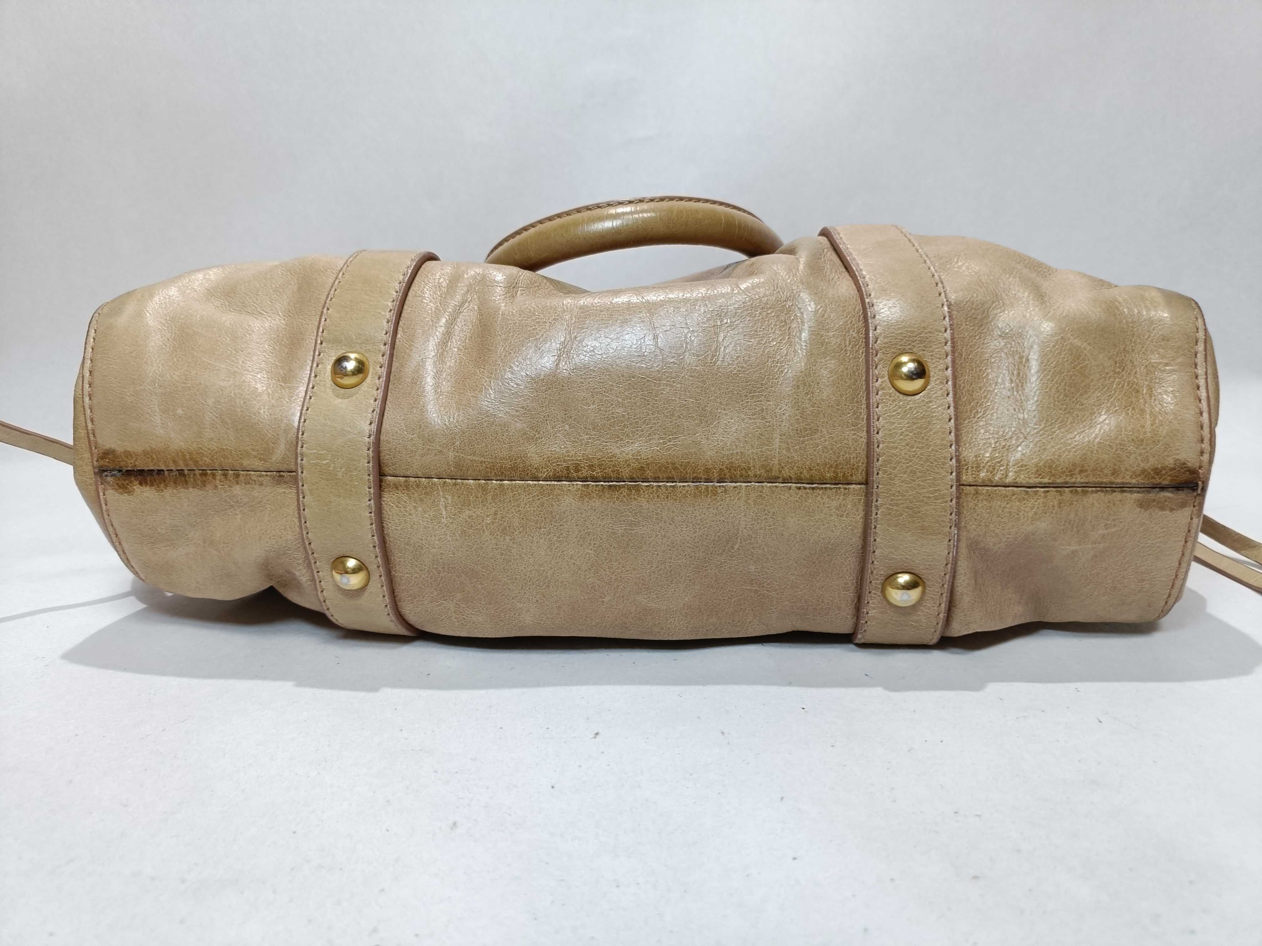 Vitello Luxe 2-Way Leather Shoulder Bag — view 7