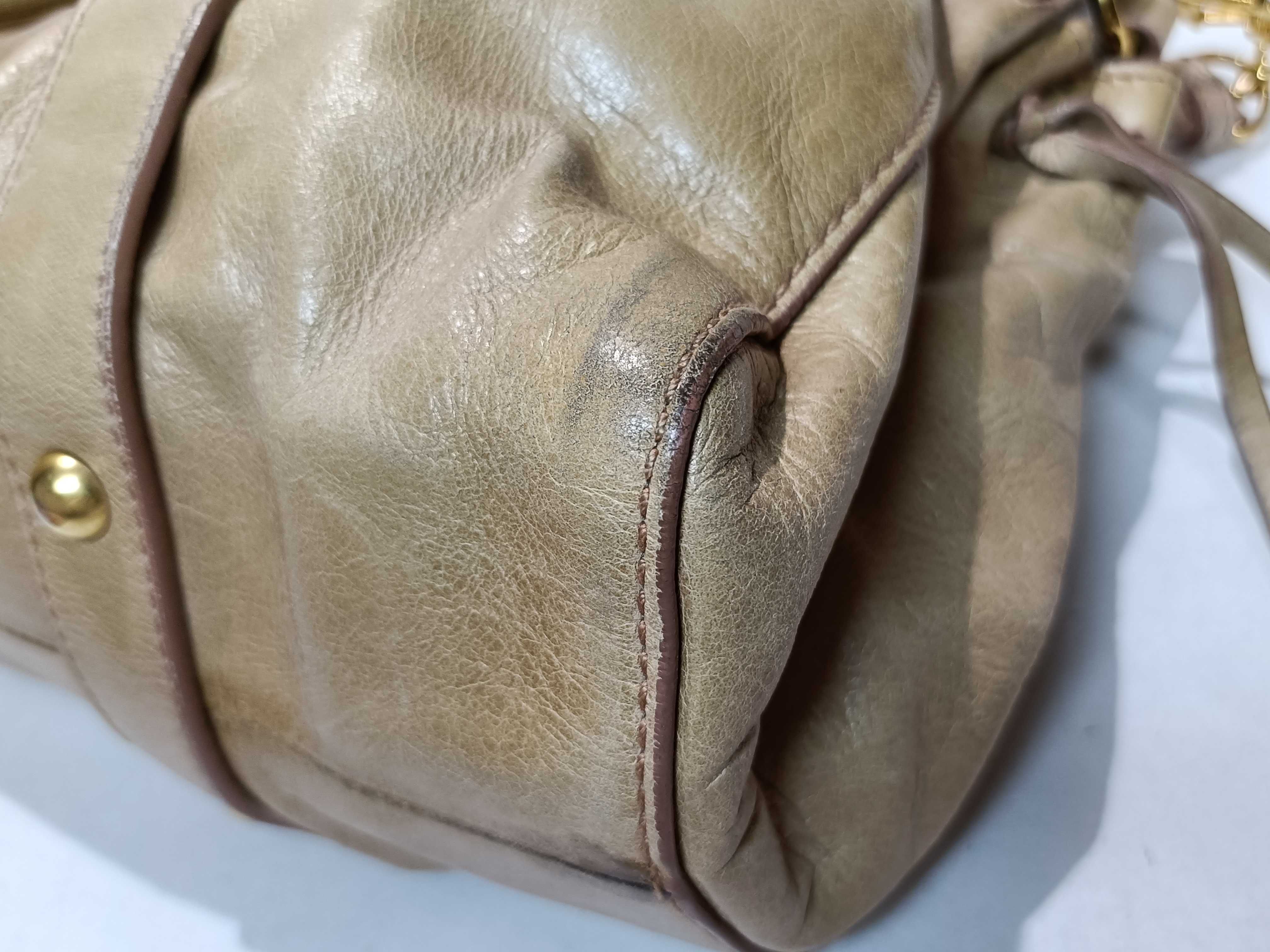 Vitello Luxe 2-Way Leather Shoulder Bag — view 8