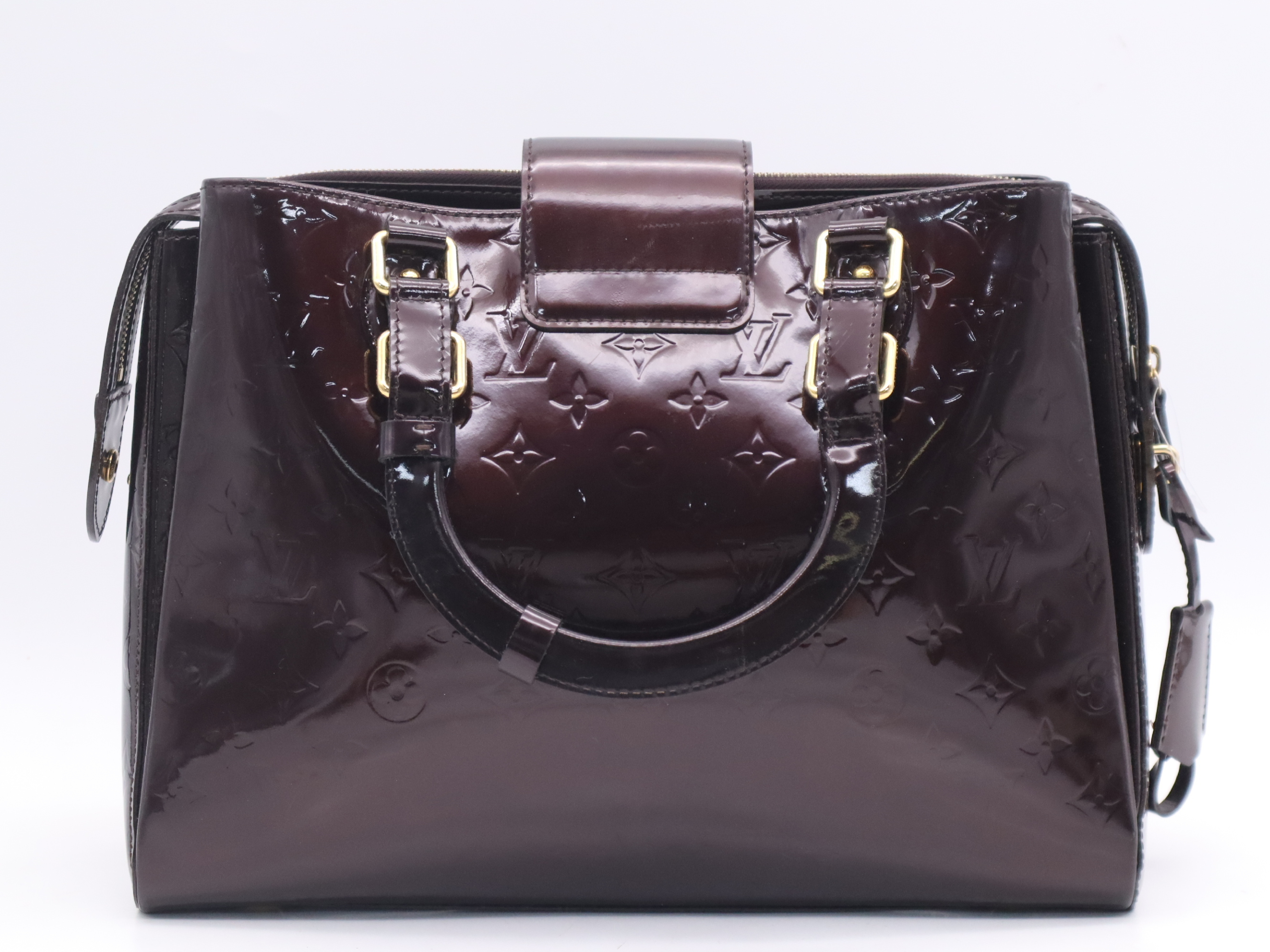 M93757 Vernis Melrose Avenue Handbag with Clochette — view 2