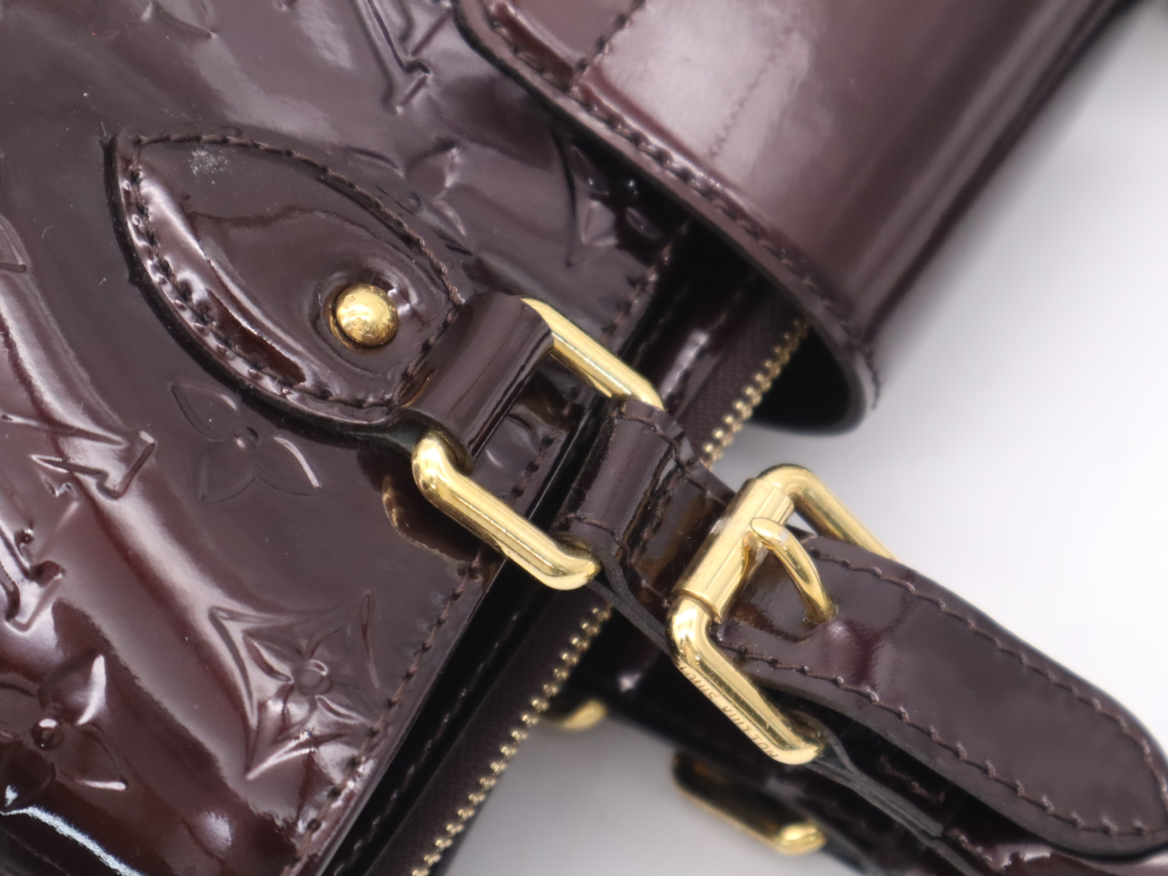 M93757 Vernis Melrose Avenue Handbag with Clochette — view 7