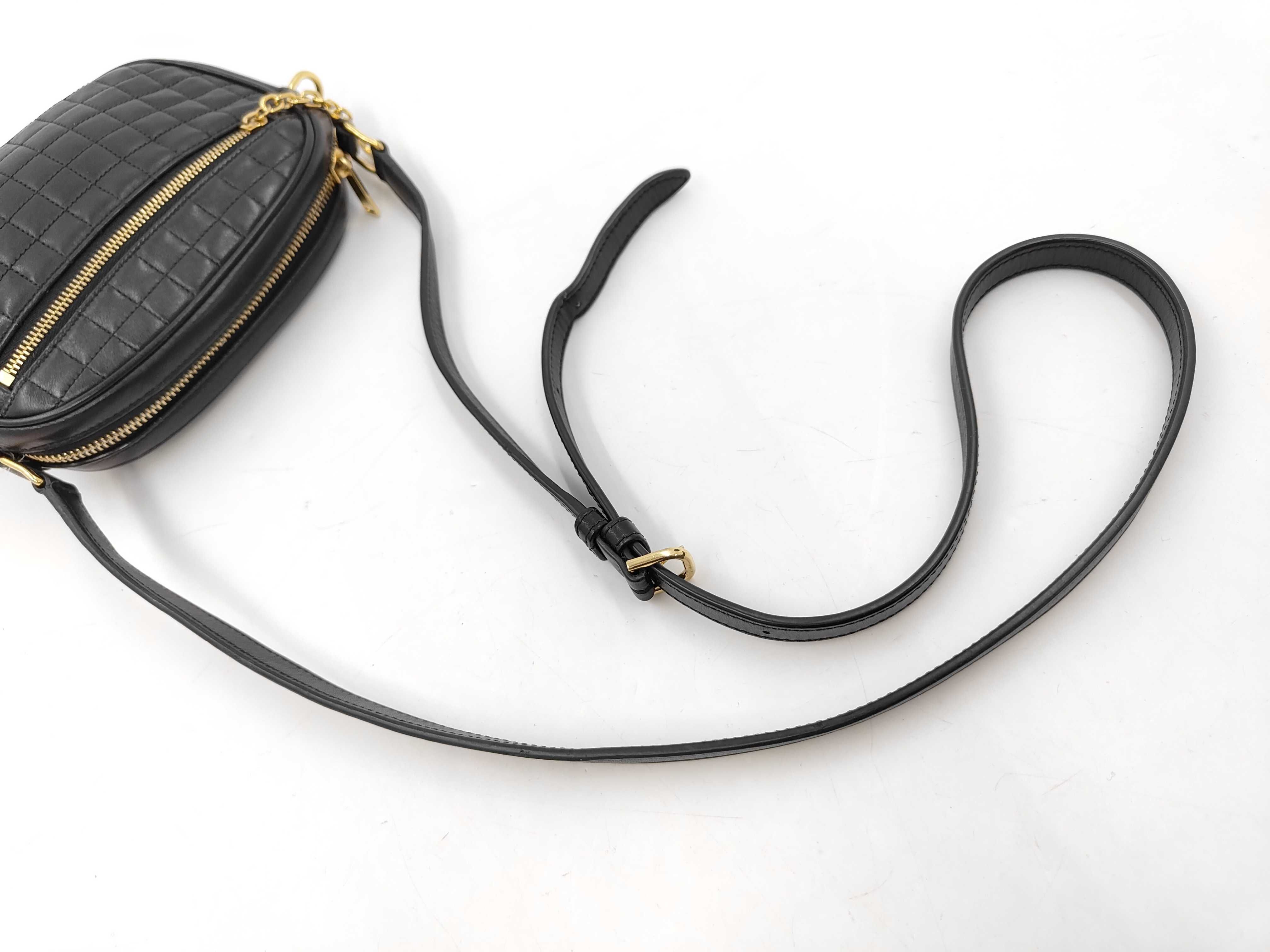 C Charm Small Leather Shoulder Bag — view 4