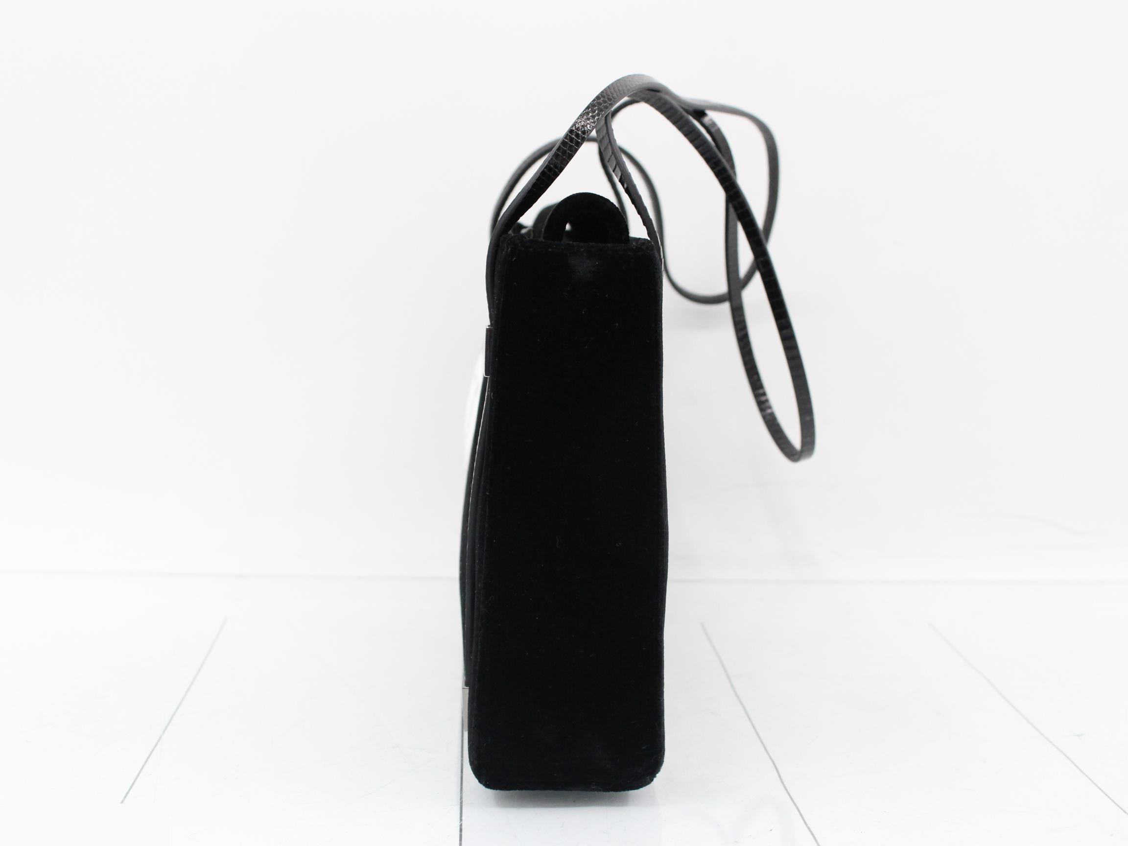 Shoulder black velor — view 3