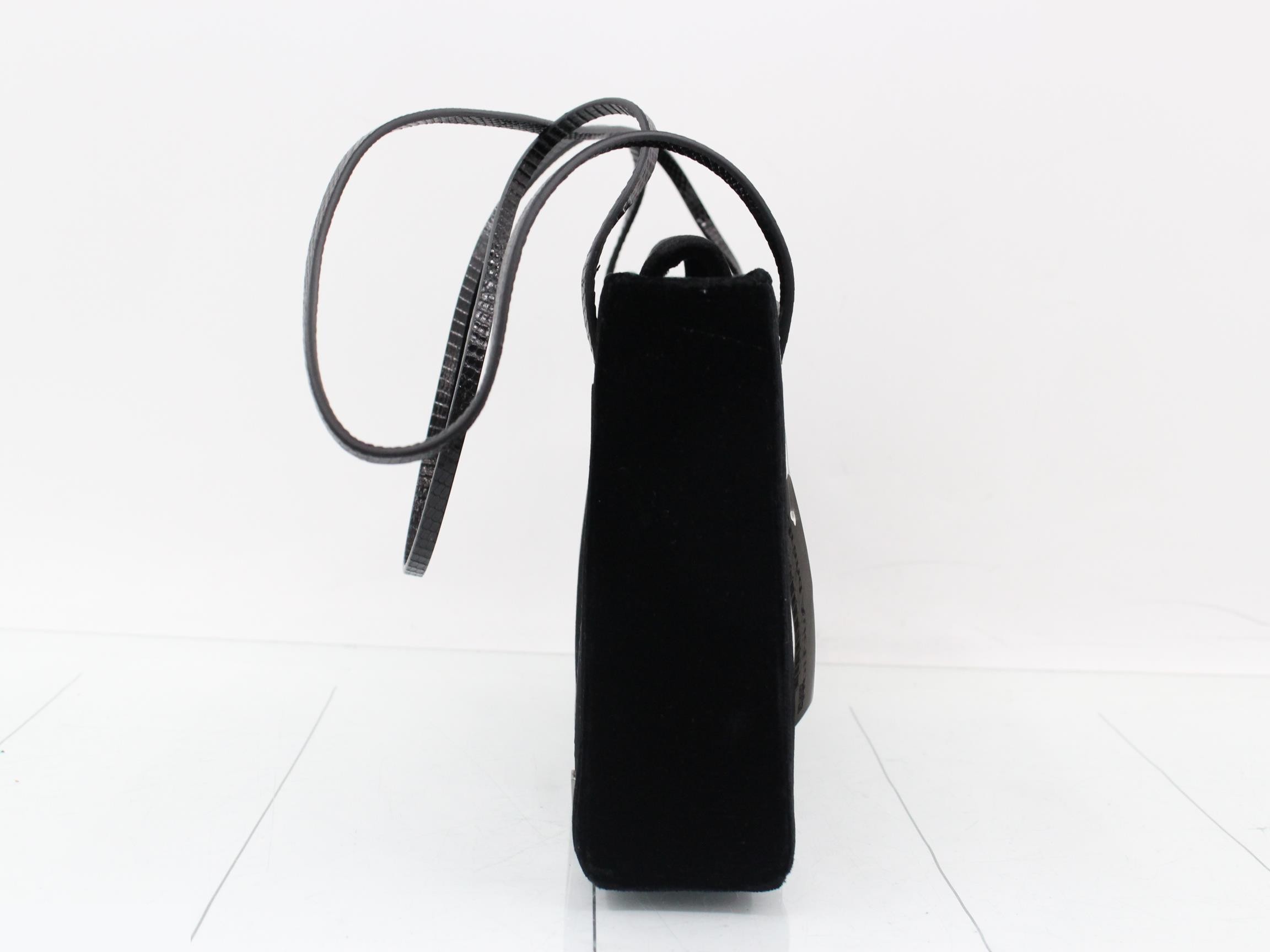 Shoulder black velor — view 4
