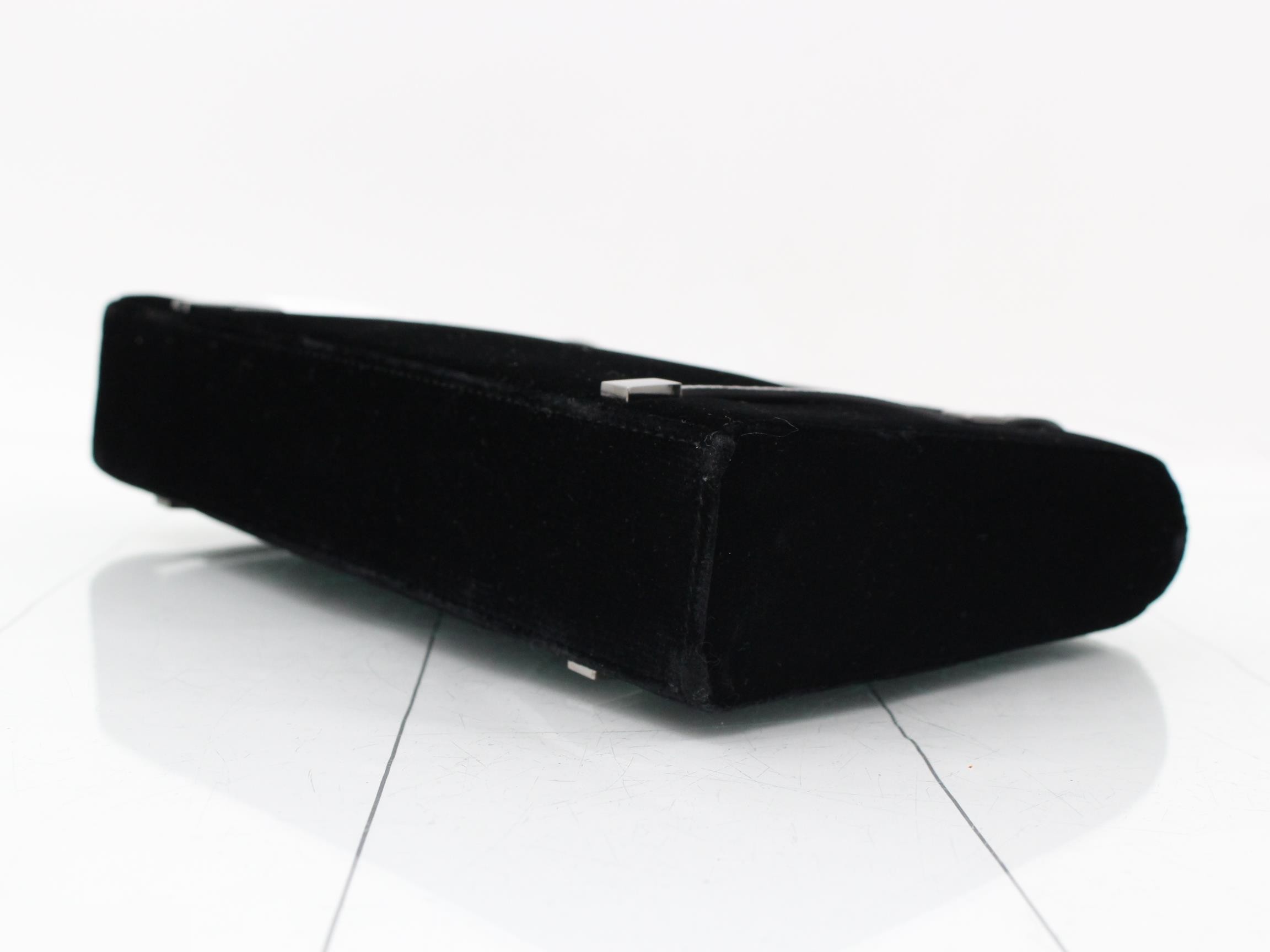 Shoulder black velor — view 6