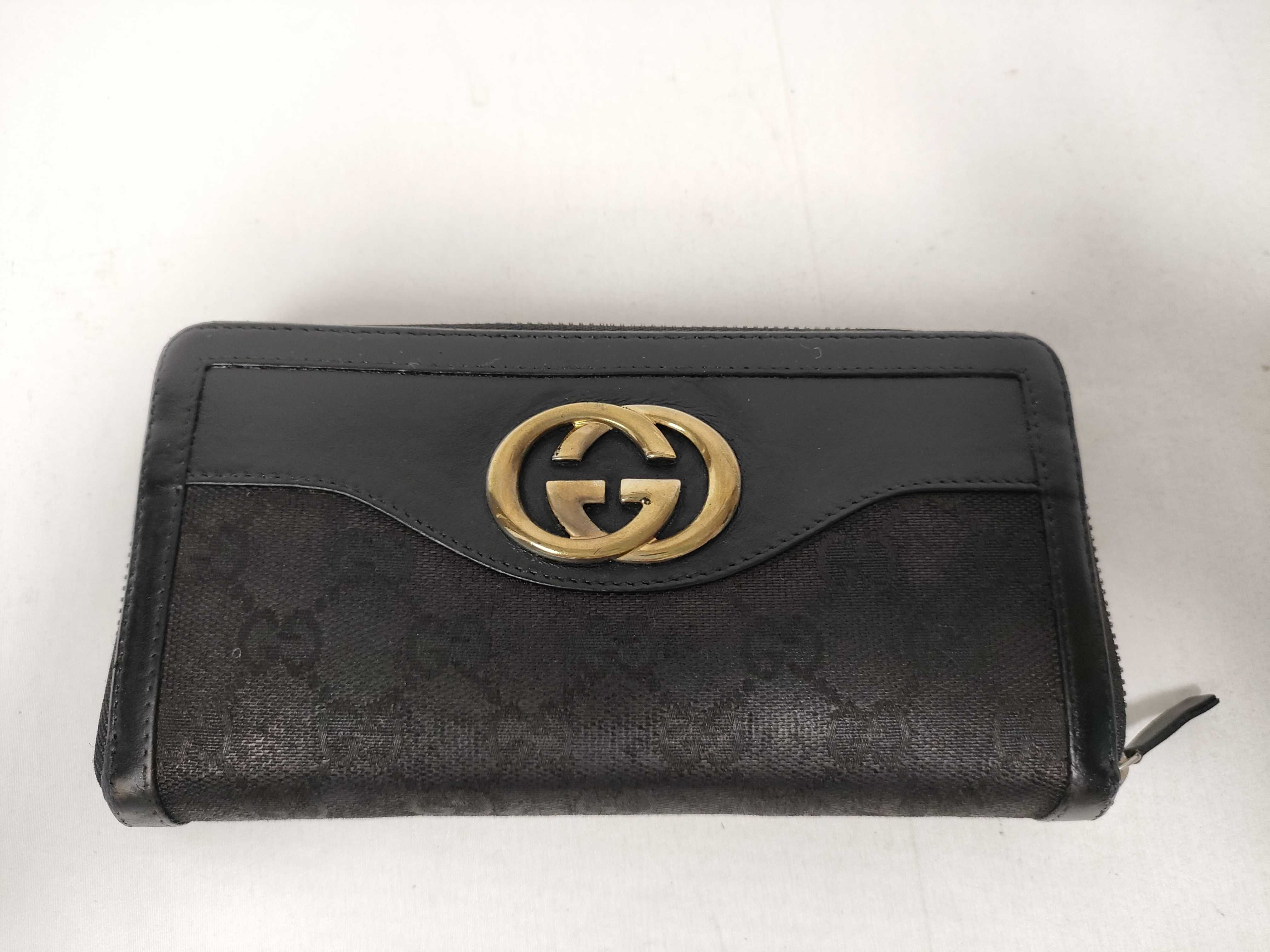 GG Canvas Long Wallet