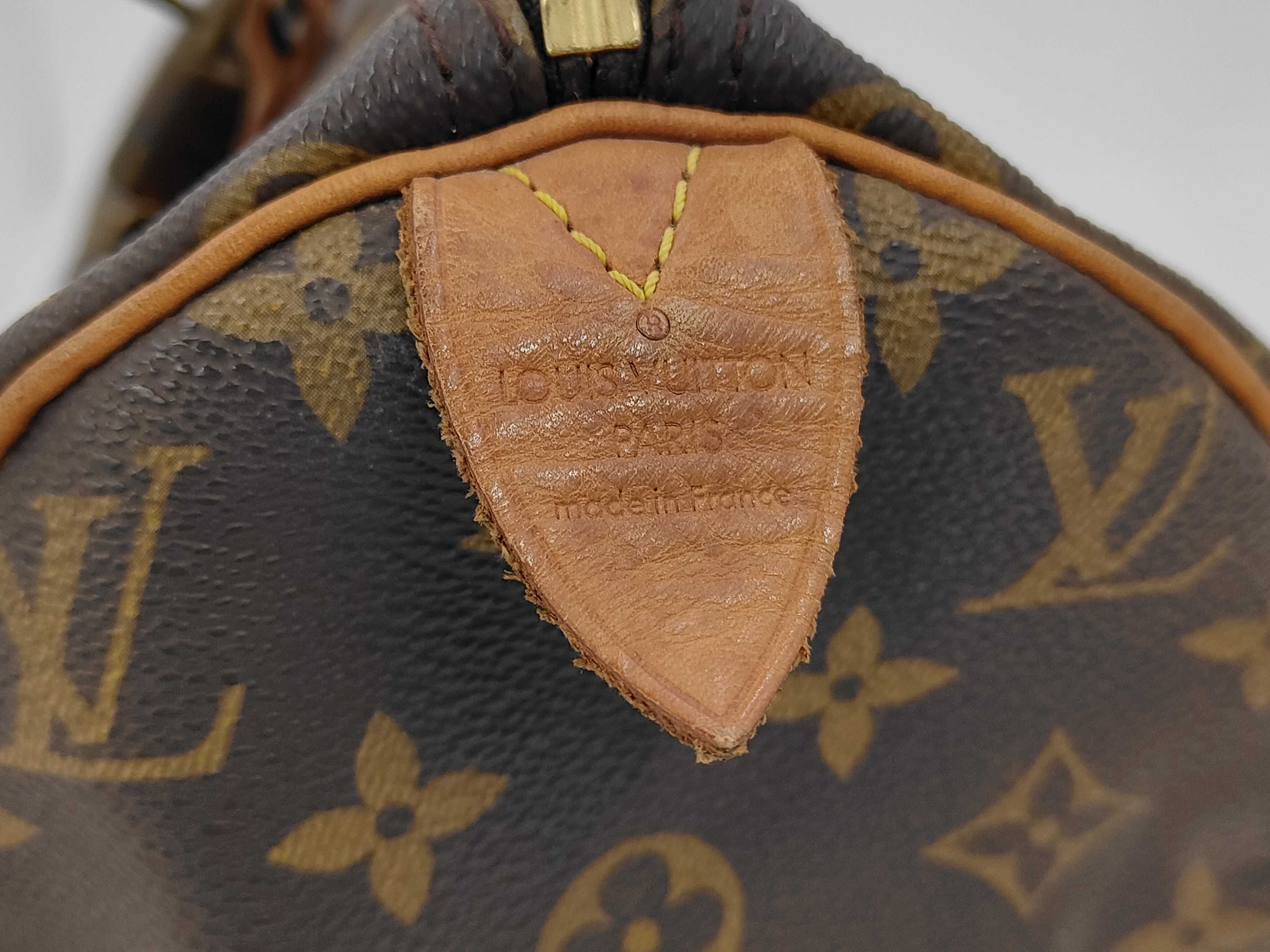 LV Speedy 30 M41526 Monogram Bag — view 5