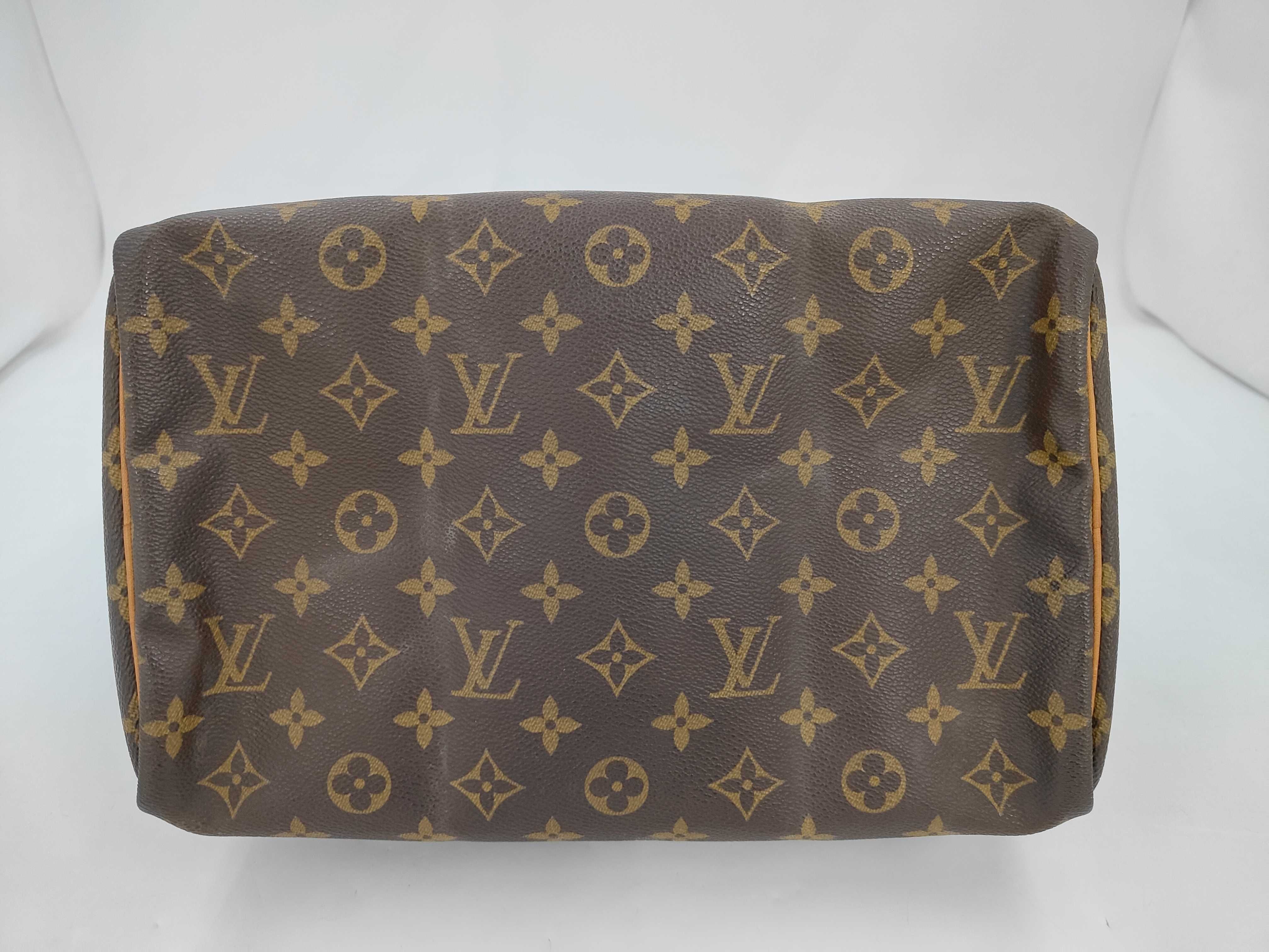 LV Speedy 30 M41526 Monogram Bag — view 10