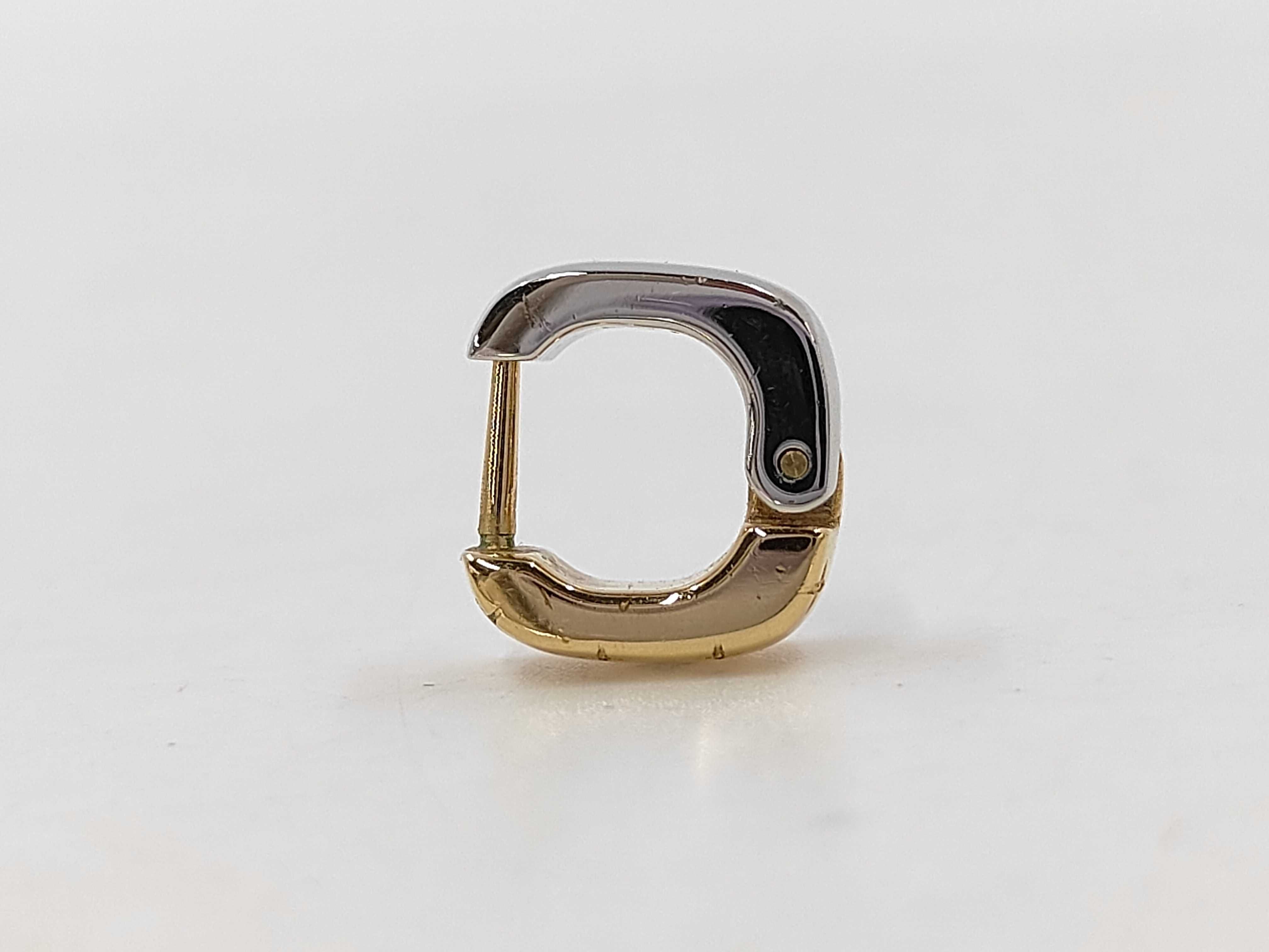 Bouquets d'Oreilles Nanogram Gold x Silver Pe Single Earring — view 2