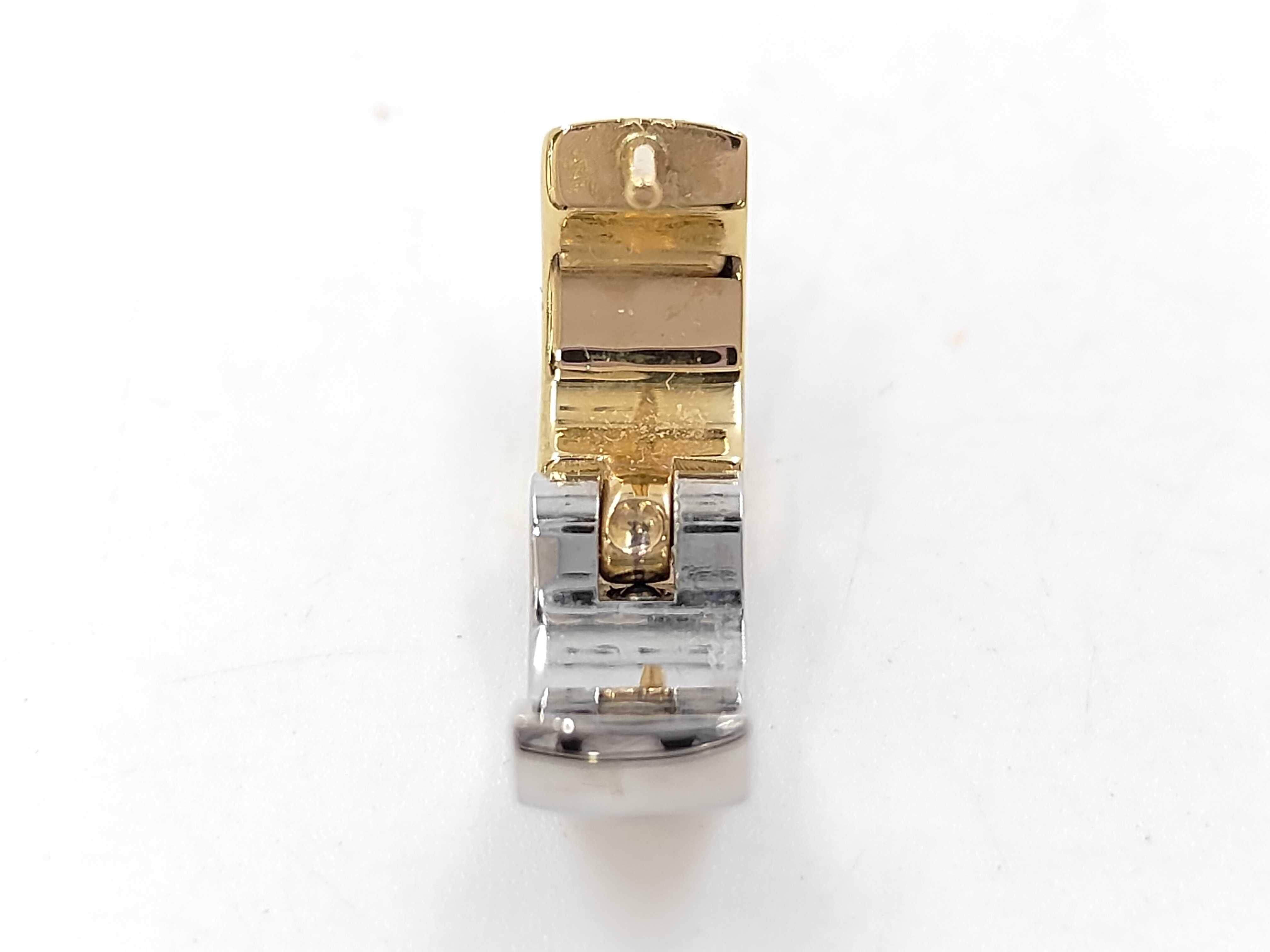 Bouquets d'Oreilles Nanogram Gold x Silver Pe Single Earring — view 4