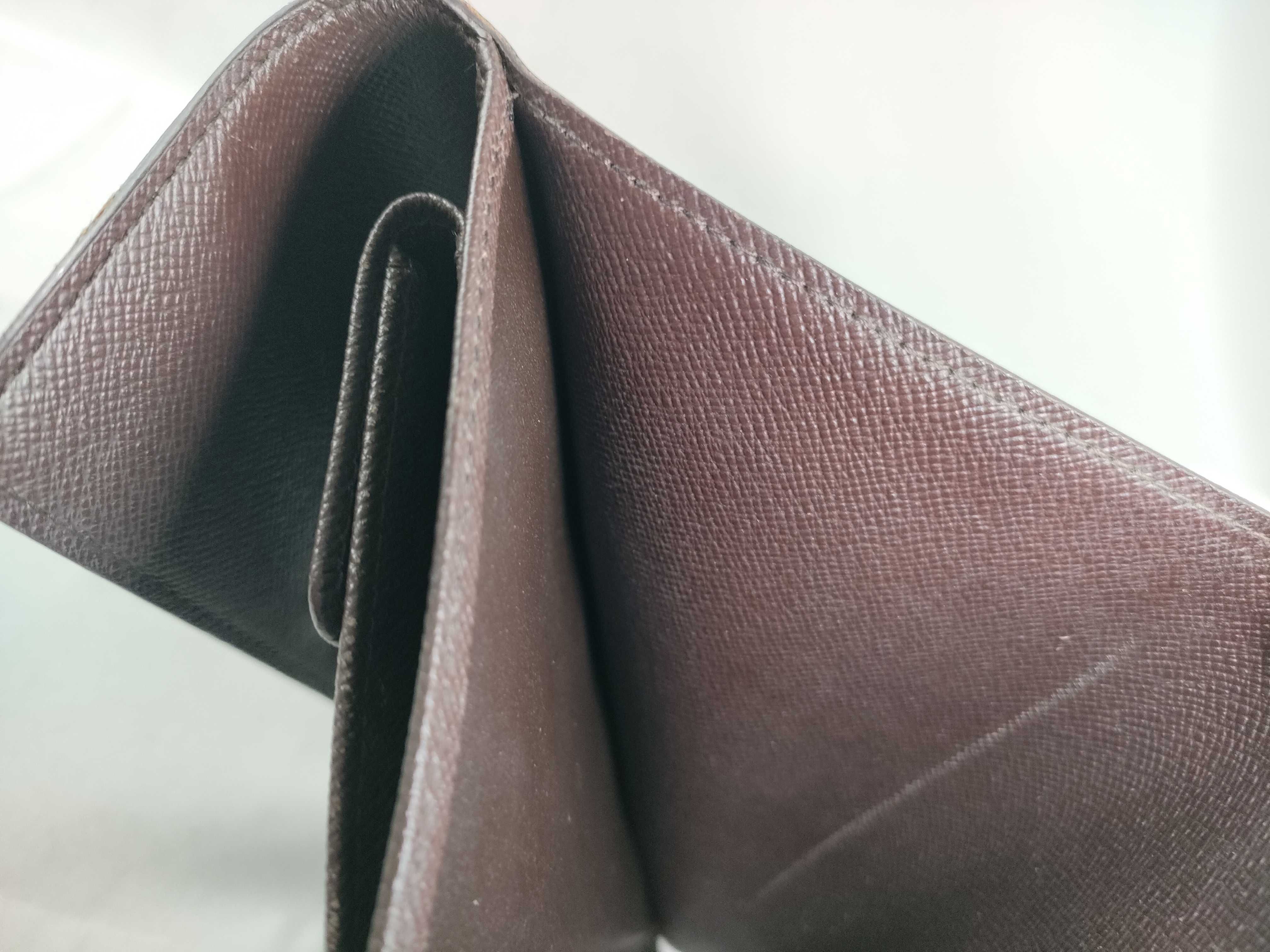 Damier Louis Vuitton Portefeuille Tresor Etui Papier Wallet — view 11