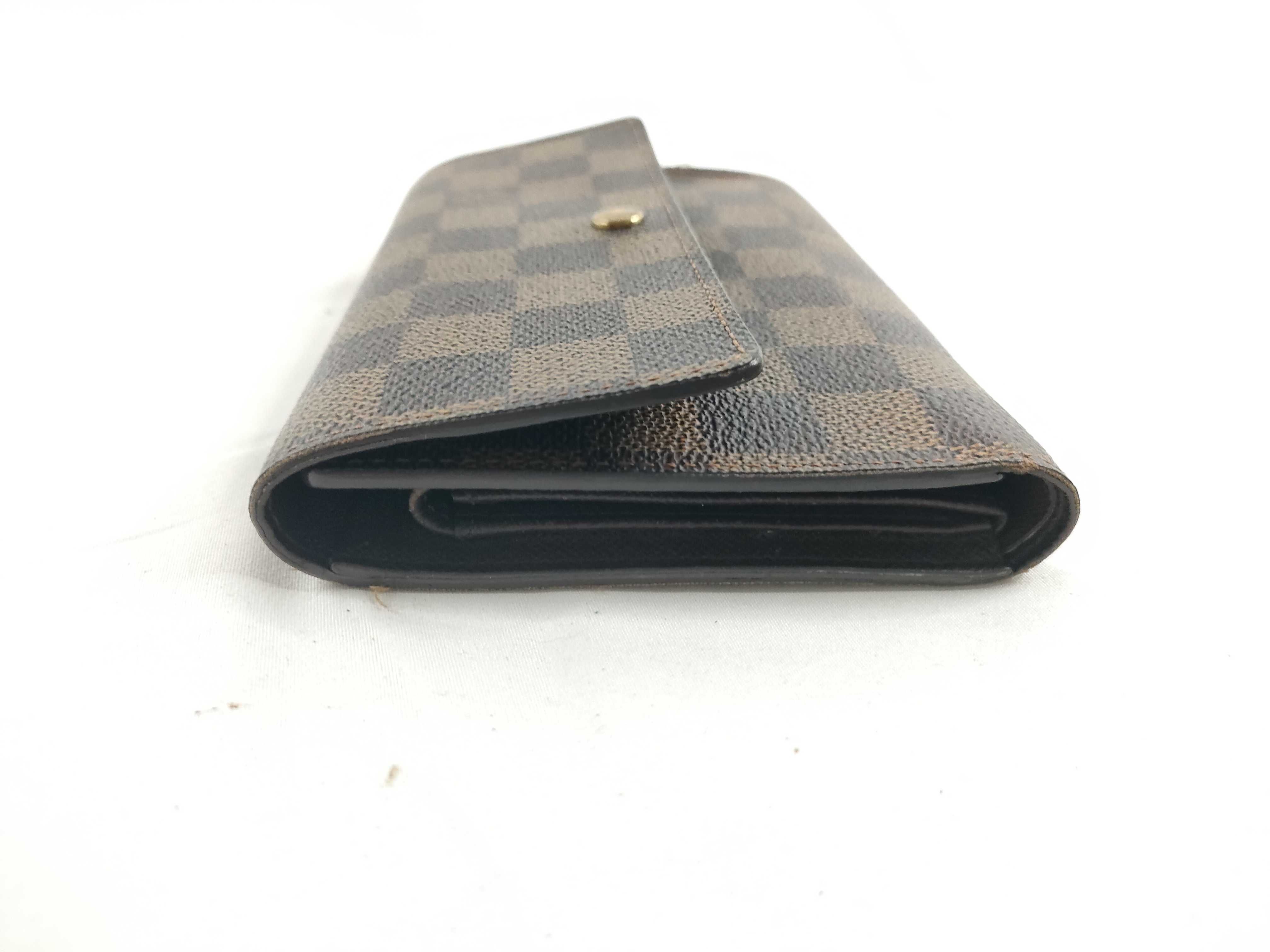 Damier Louis Vuitton Portefeuille Tresor Etui Papier Wallet — view 5