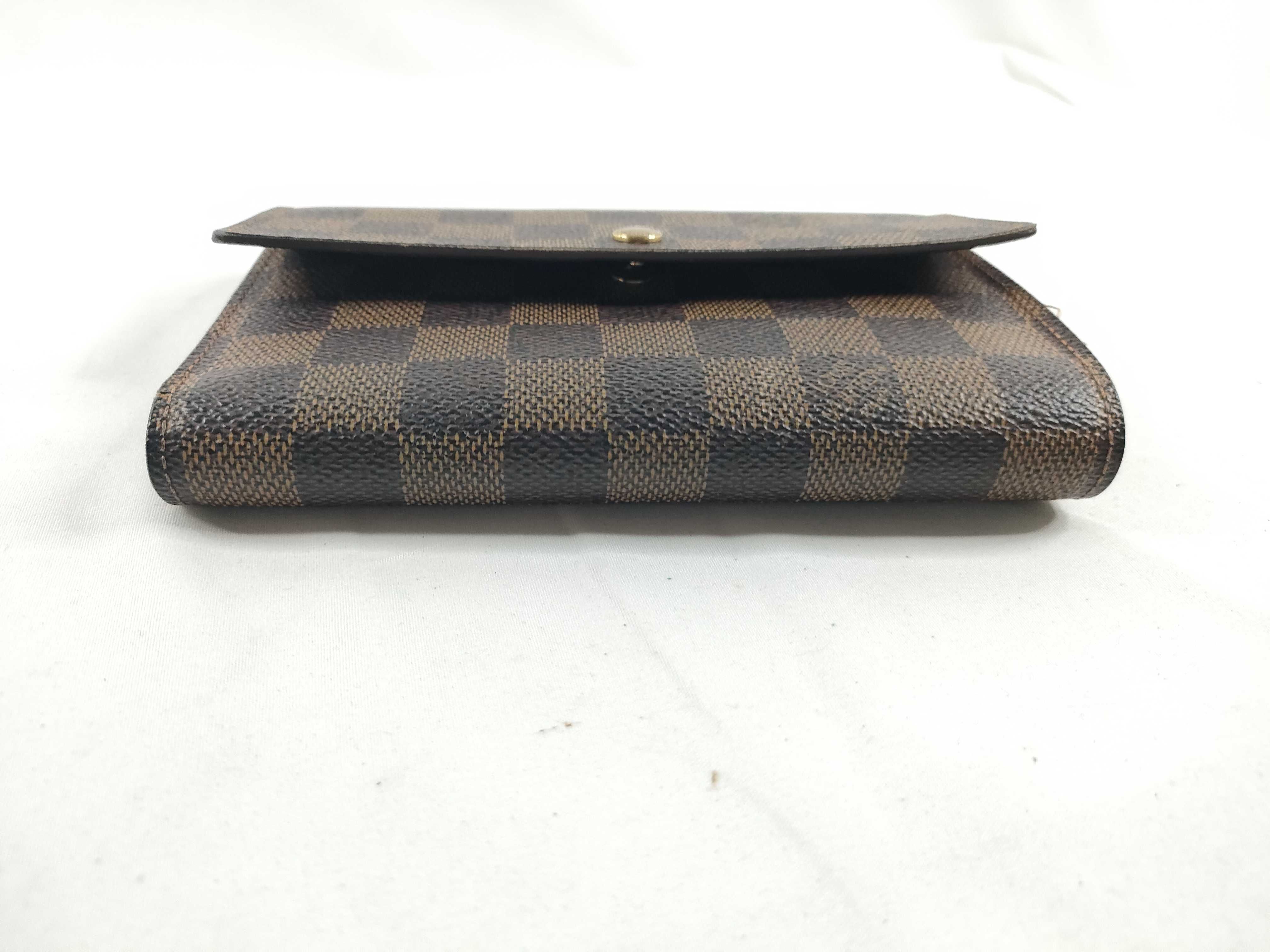 Damier Louis Vuitton Portefeuille Tresor Etui Papier Wallet — view 6