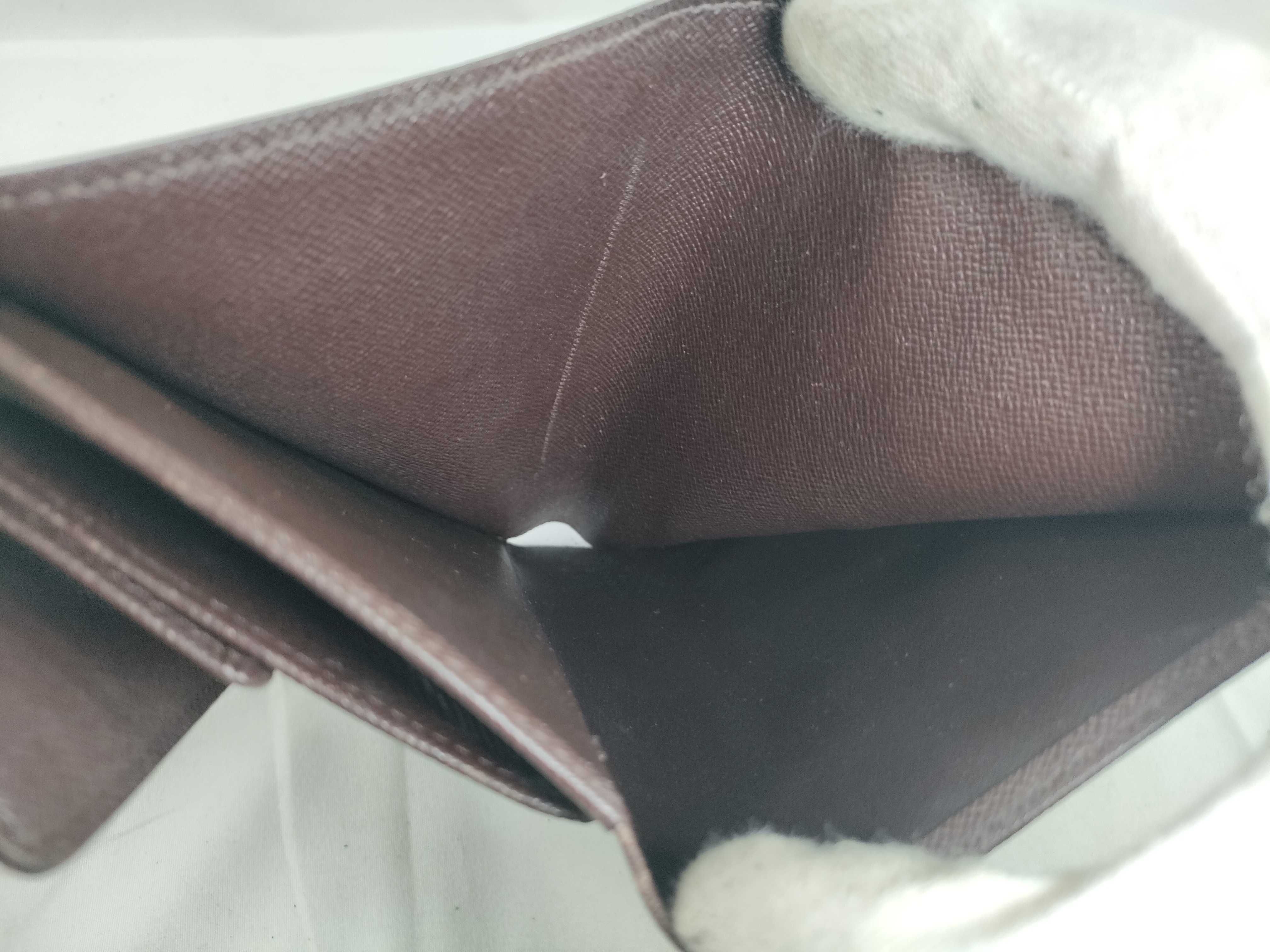 Damier Louis Vuitton Portefeuille Tresor Etui Papier Wallet — view 10