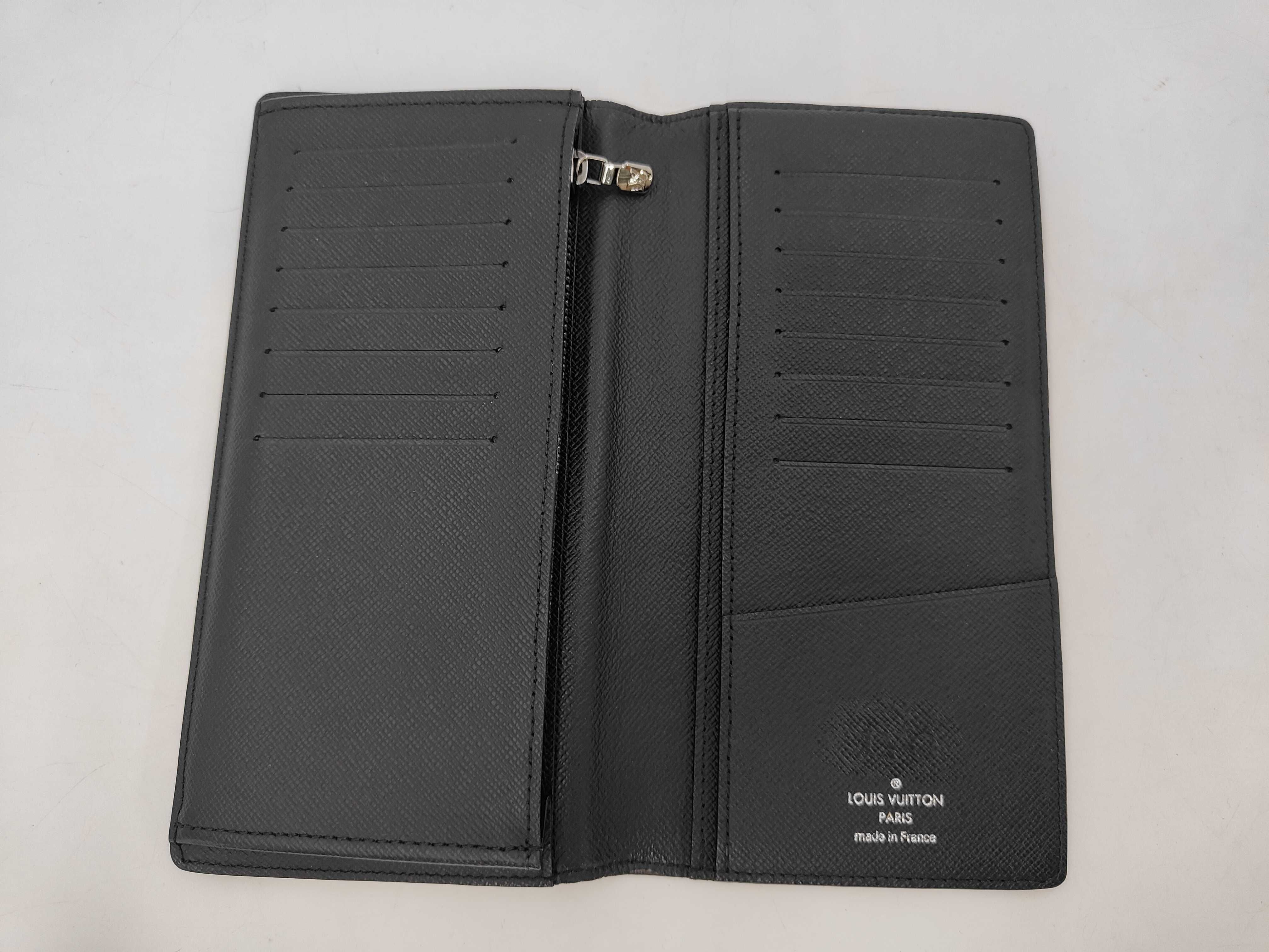 LV Monogram Eclipse Portefeuille Brazza M61697 Wallet with IC — view 5