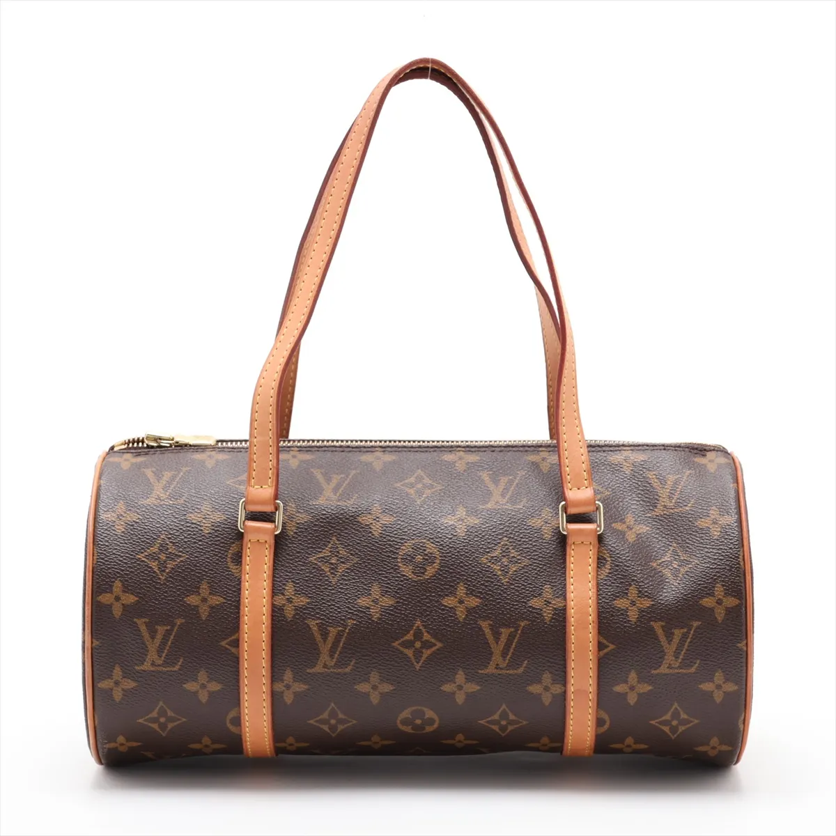 Monogram Papillon 30 M51385 SP0033 Brown Pouch - Discoloration — view 2