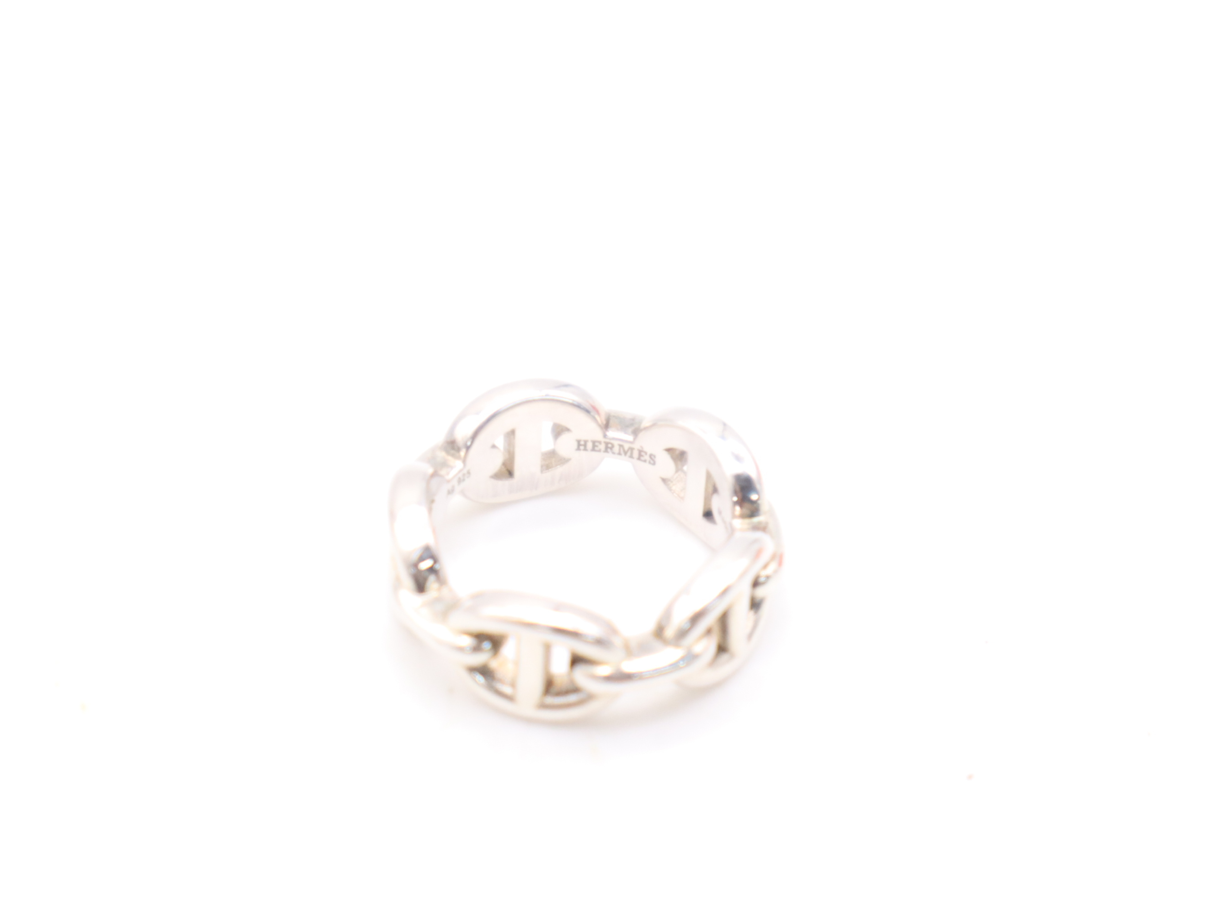 Ag925 Chaine d'Ancre Enchainée Ring, Silver, with Box — view 6