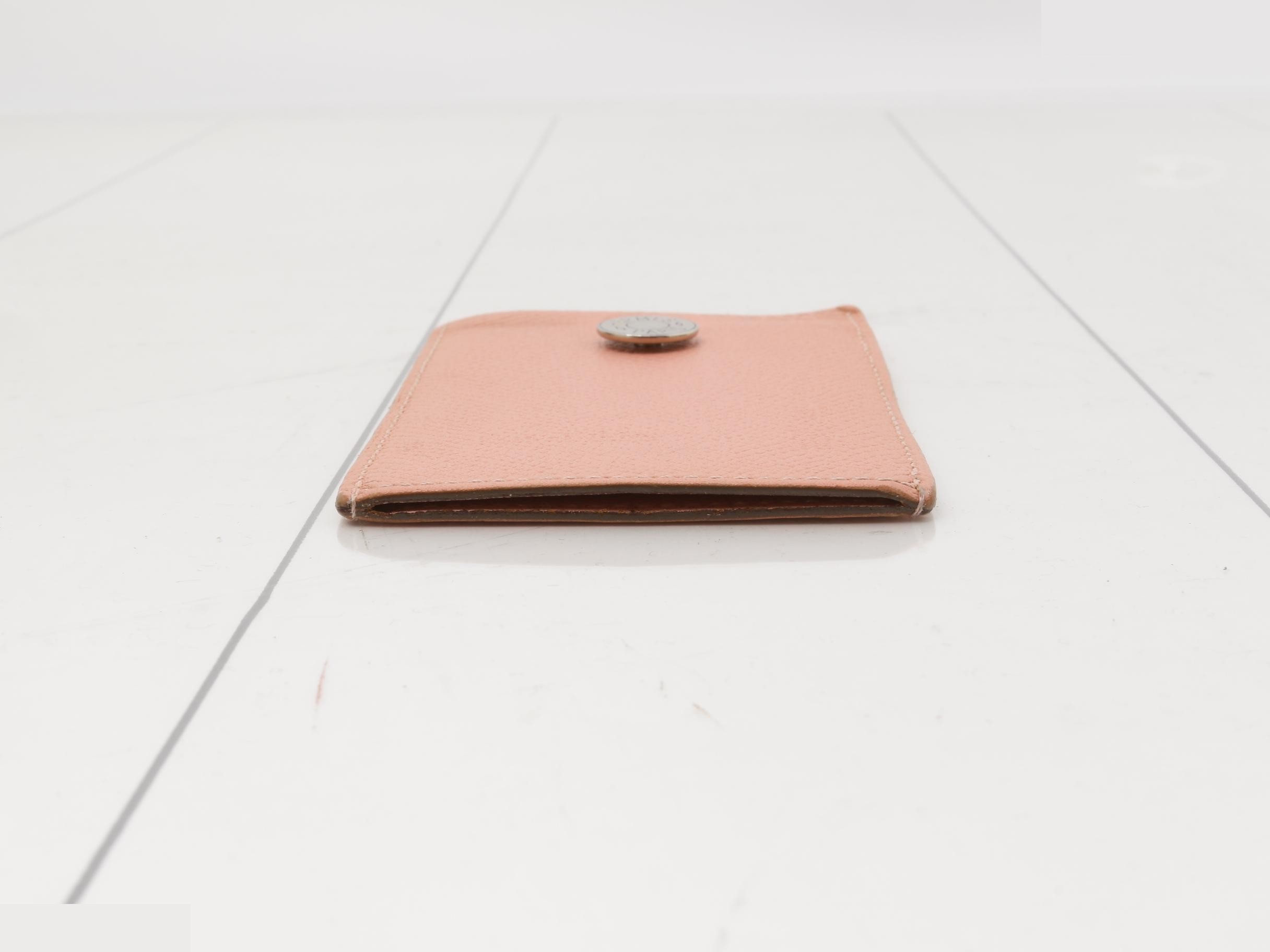 Diabolo Card Case ( R stamp) - Veau Epsom Leather — view 3