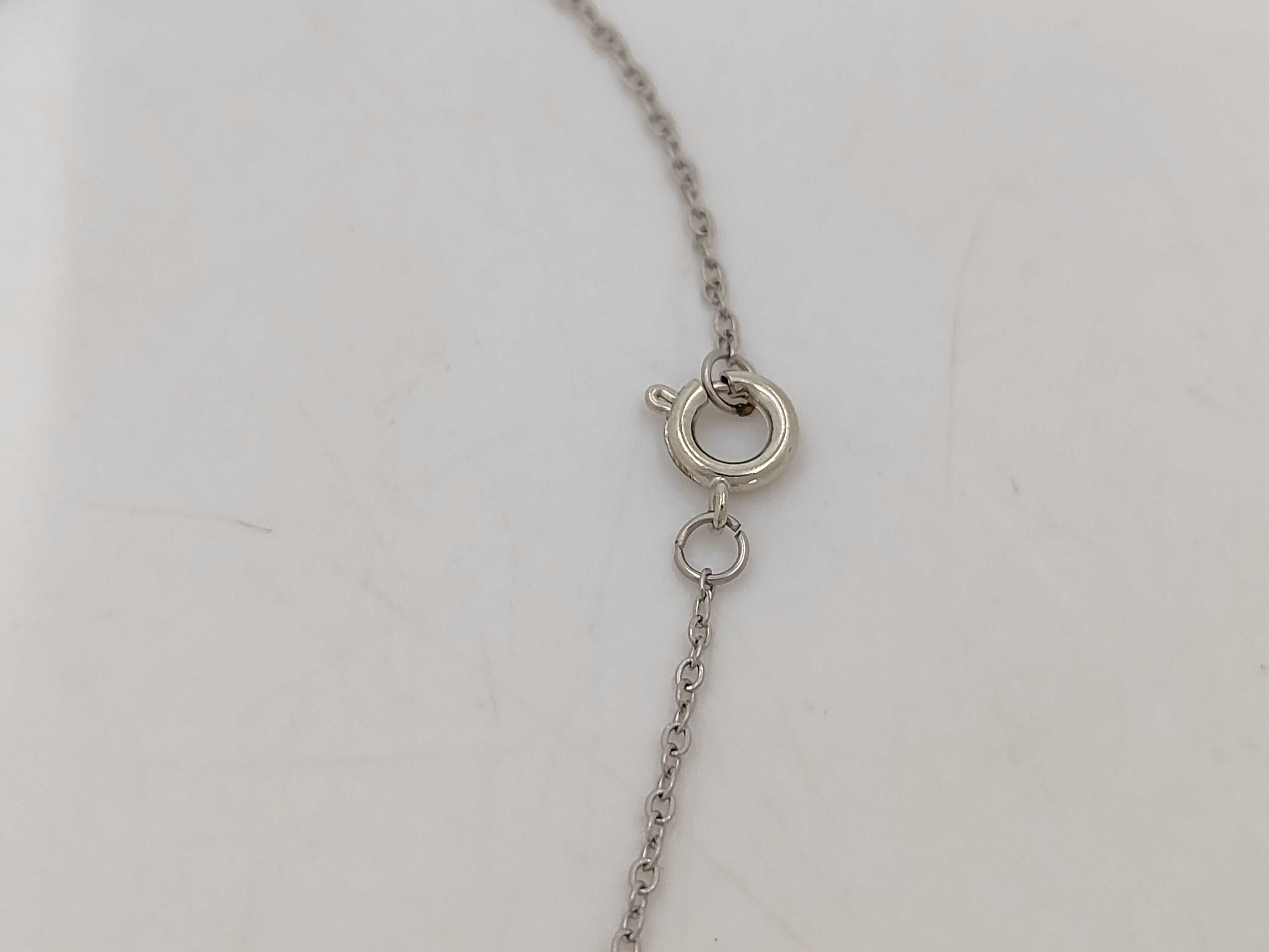 Coco Mark Silver Necklace B15B — view 3