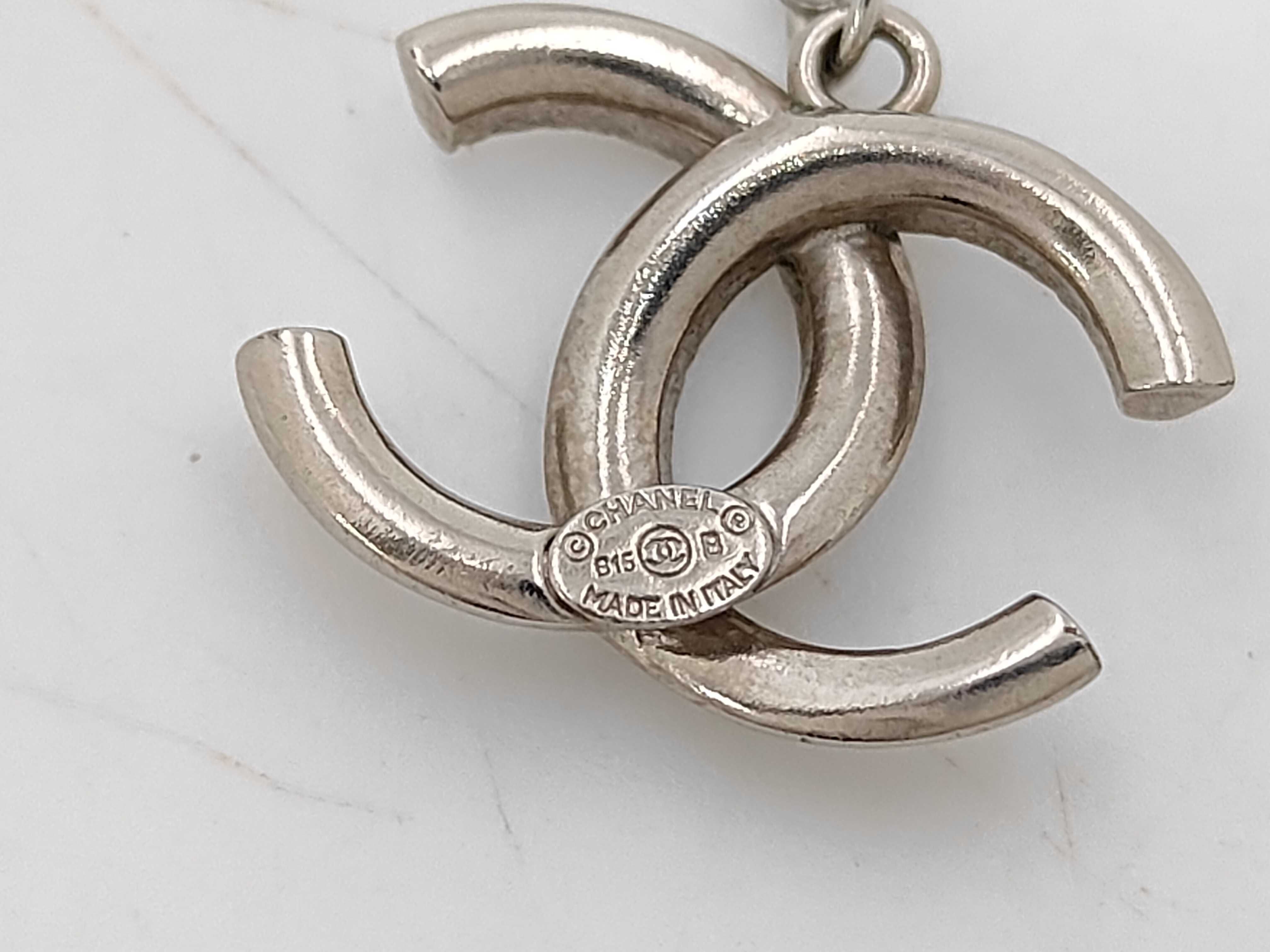 Coco Mark Silver Necklace B15B — view 4