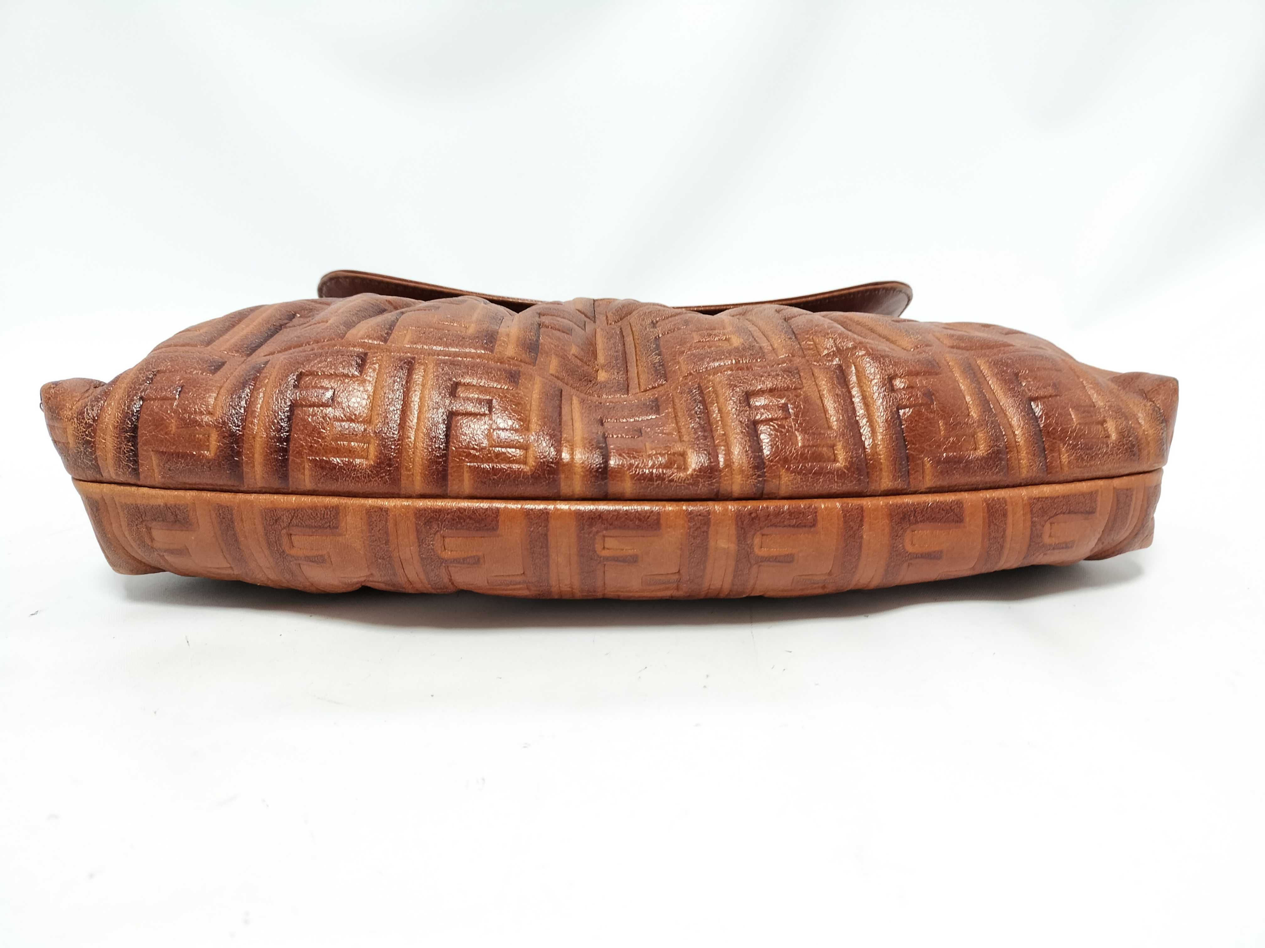 Zucca pattern Fendi Zucca handbag Brown handbag — view 6