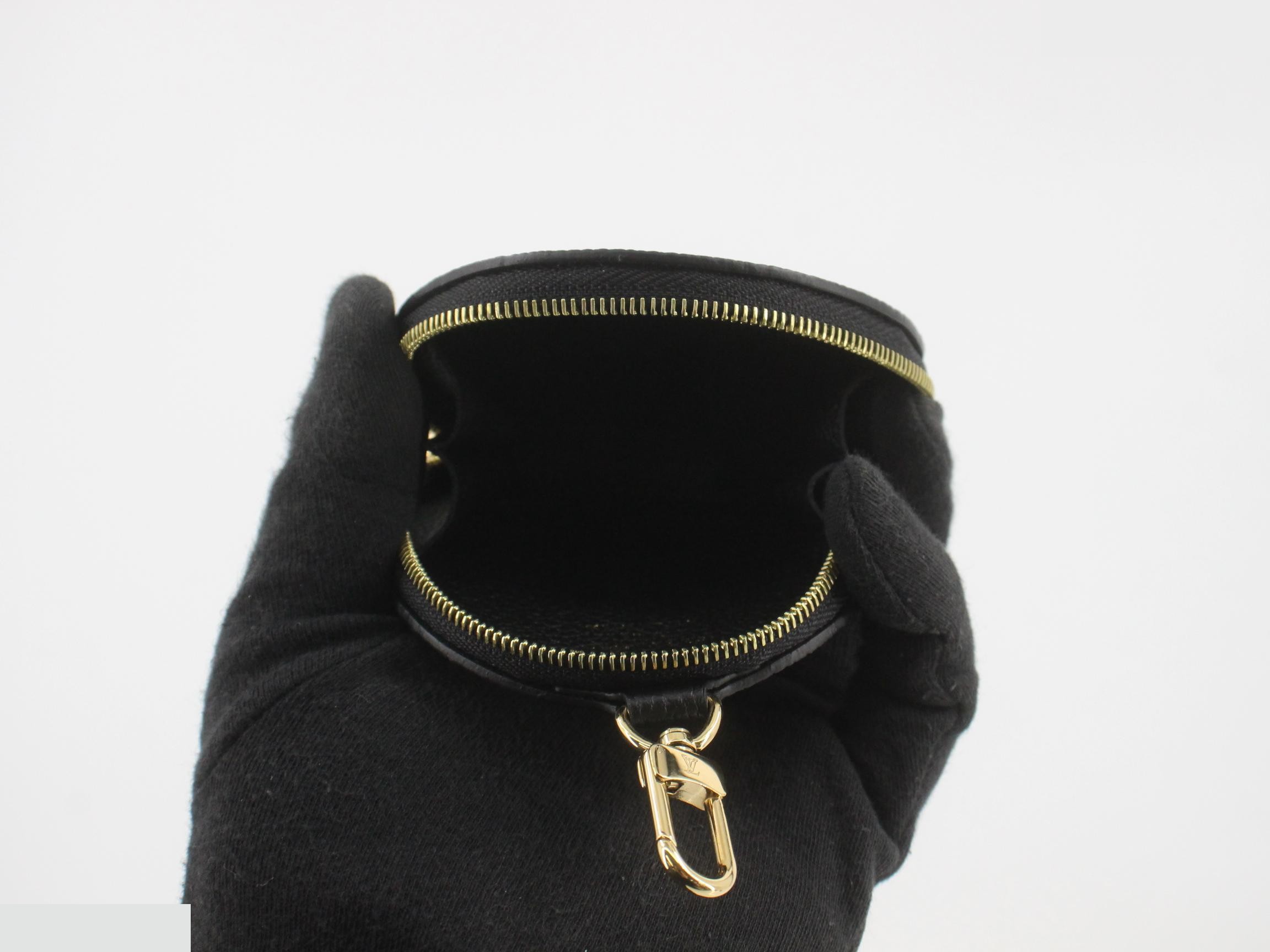 Monogram Giant coin case with strap — view 4