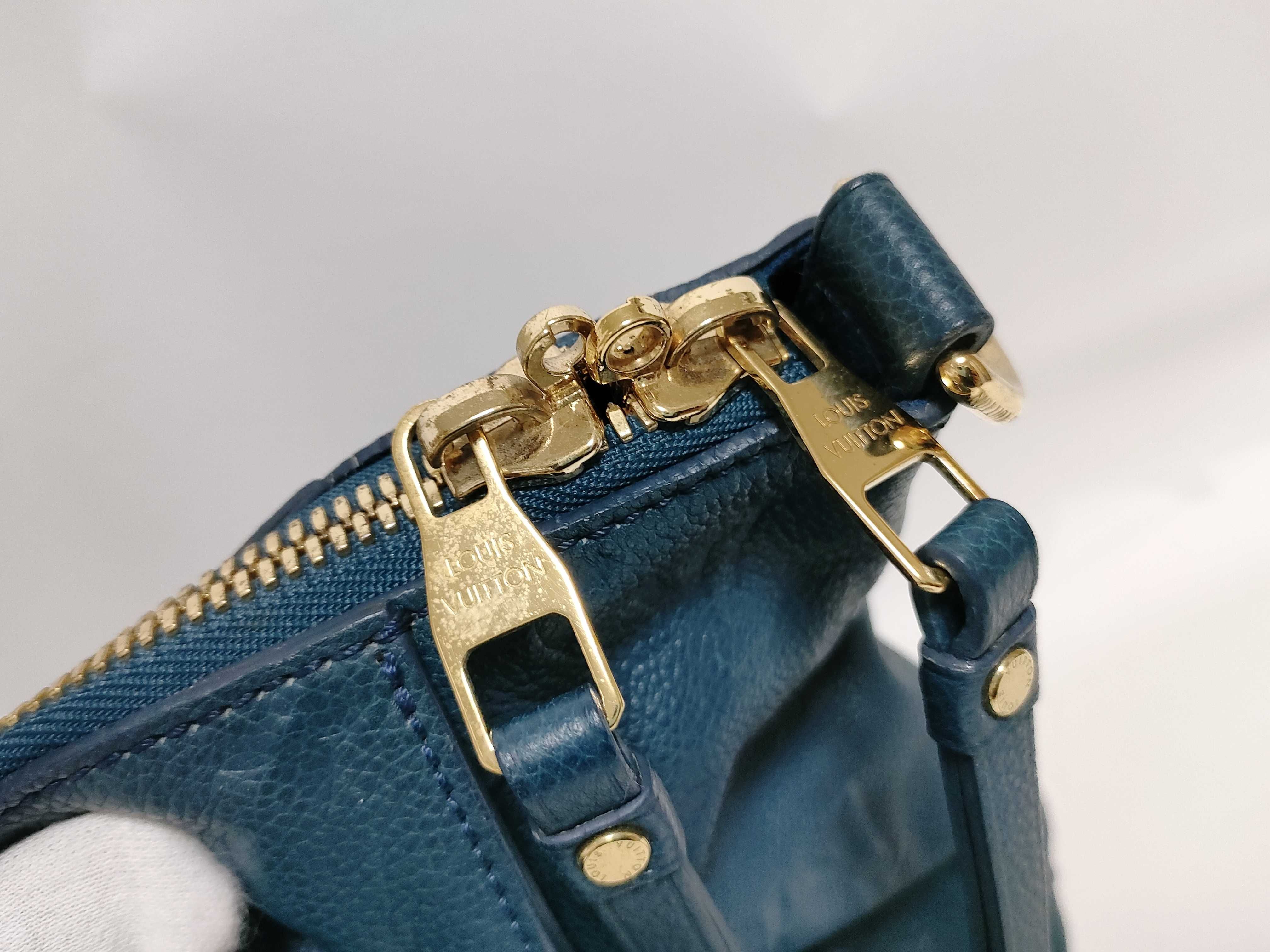 Monogram Empreinte SG - Lumineuse PM M93410 SP3180 Navy Blue Handbag — view 15