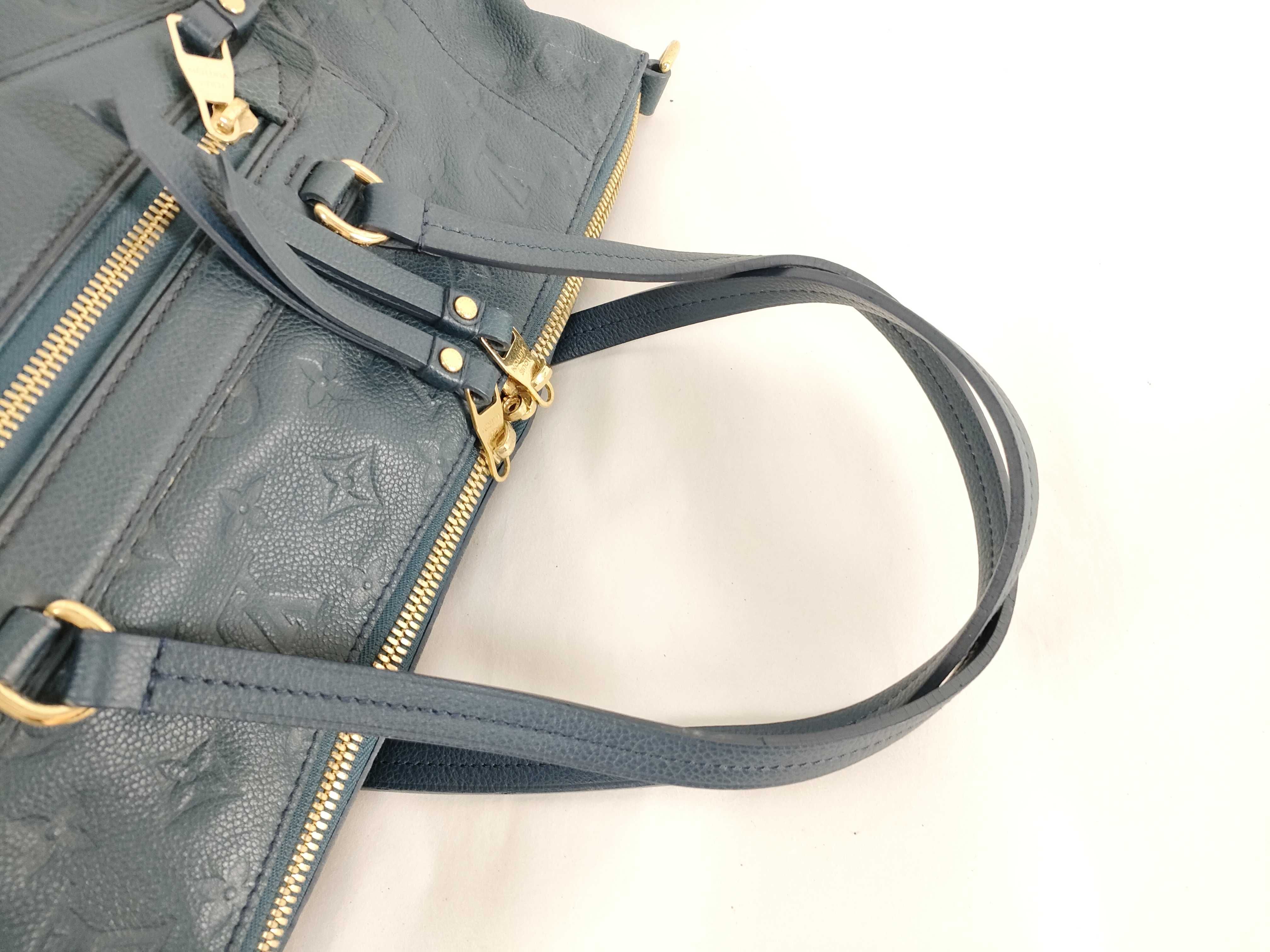 Monogram Empreinte SG - Lumineuse PM M93410 SP3180 Navy Blue Handbag — view 3