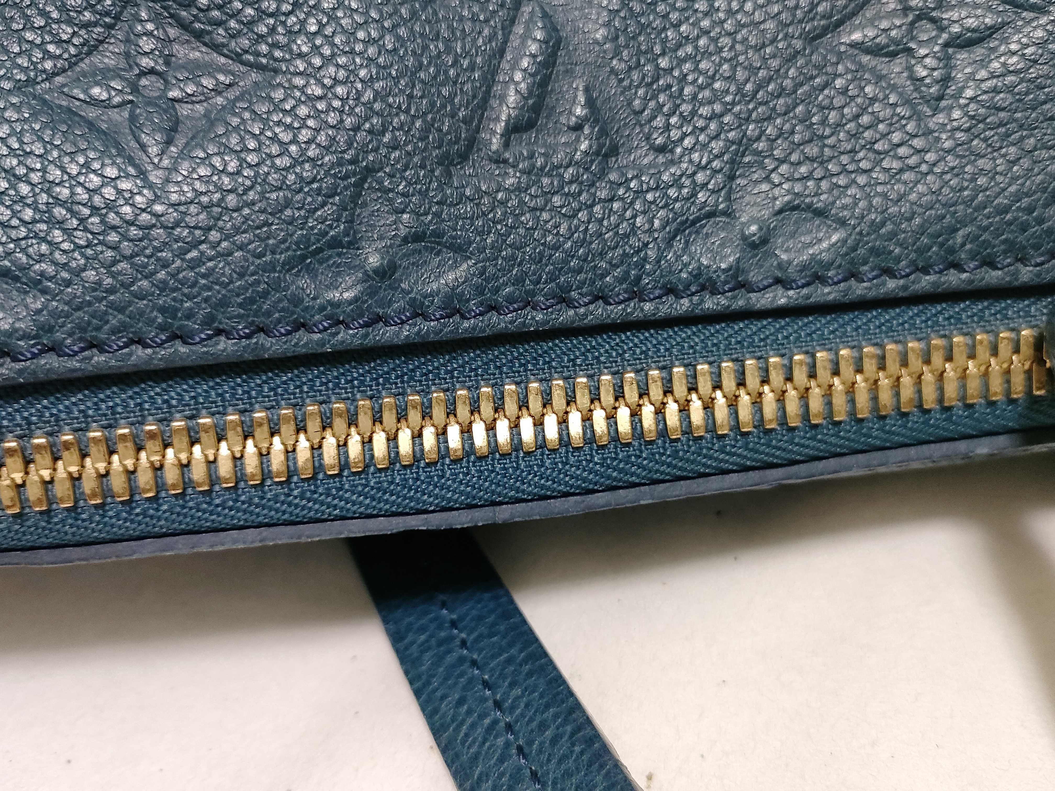 Monogram Empreinte SG - Lumineuse PM M93410 SP3180 Navy Blue Handbag — view 7