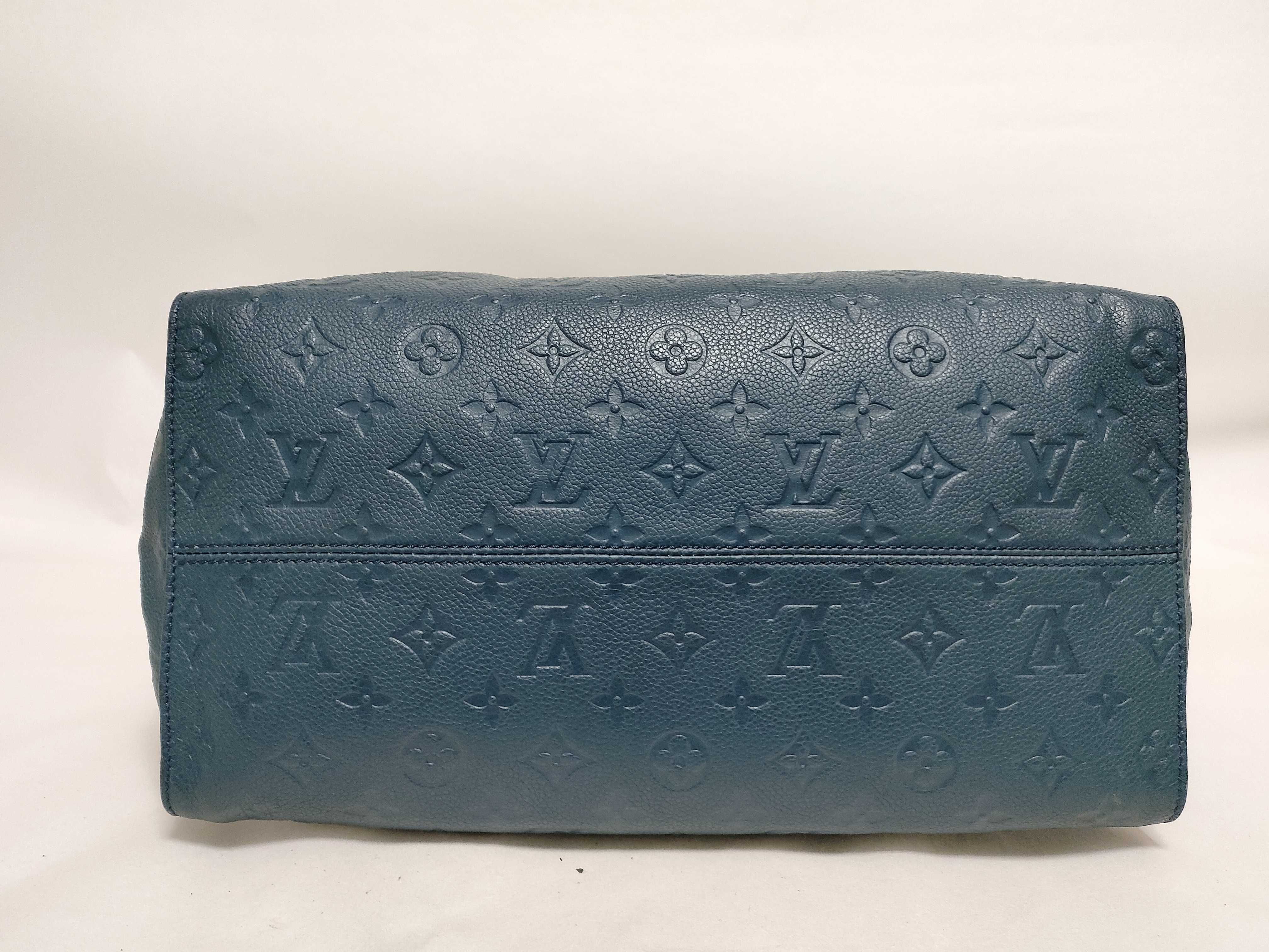 Monogram Empreinte SG - Lumineuse PM M93410 SP3180 Navy Blue Handbag — view 9