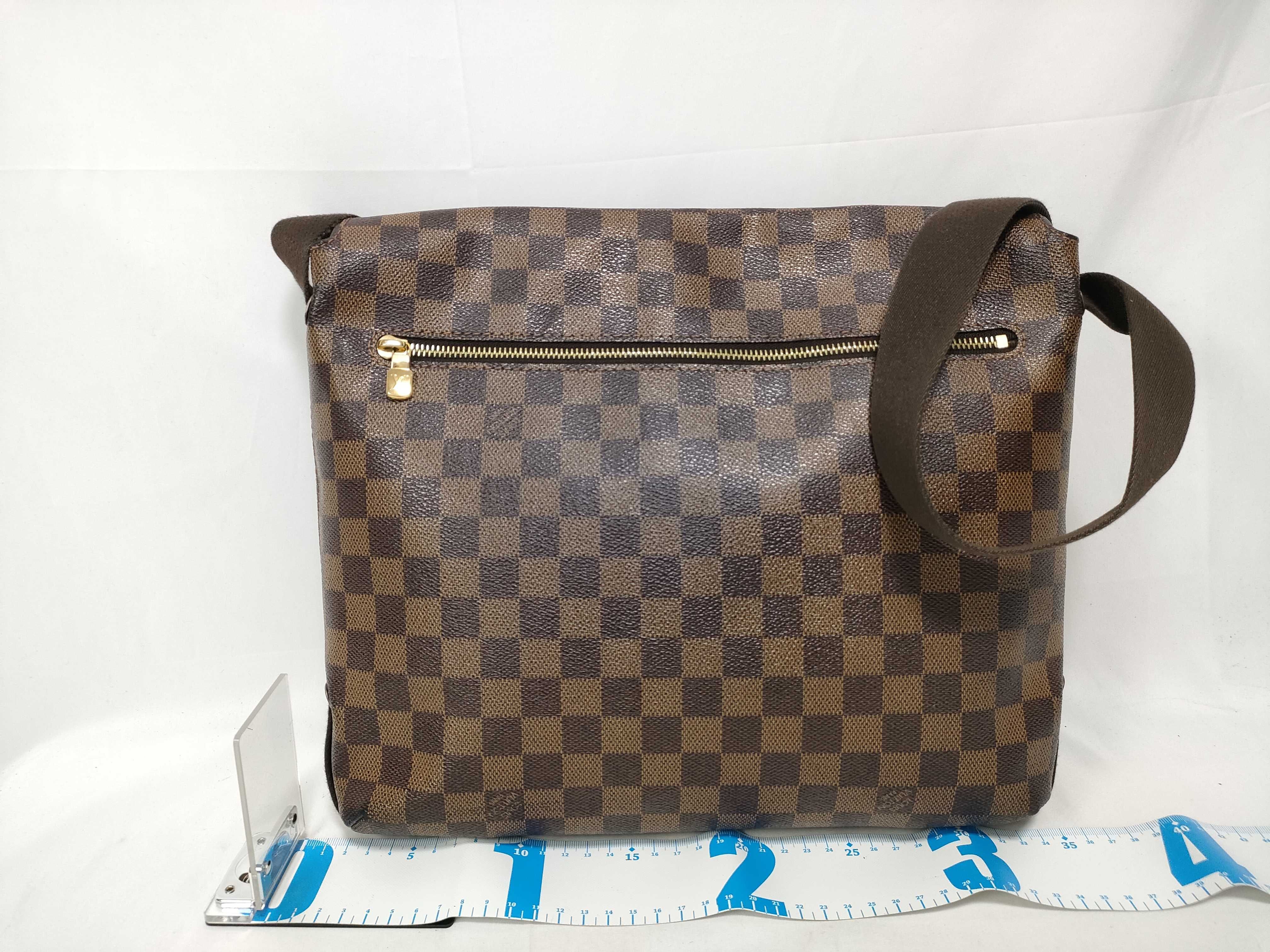 Damier Brooklyn MM N51211 CA2170 Brown Shoulder Bag — view 2