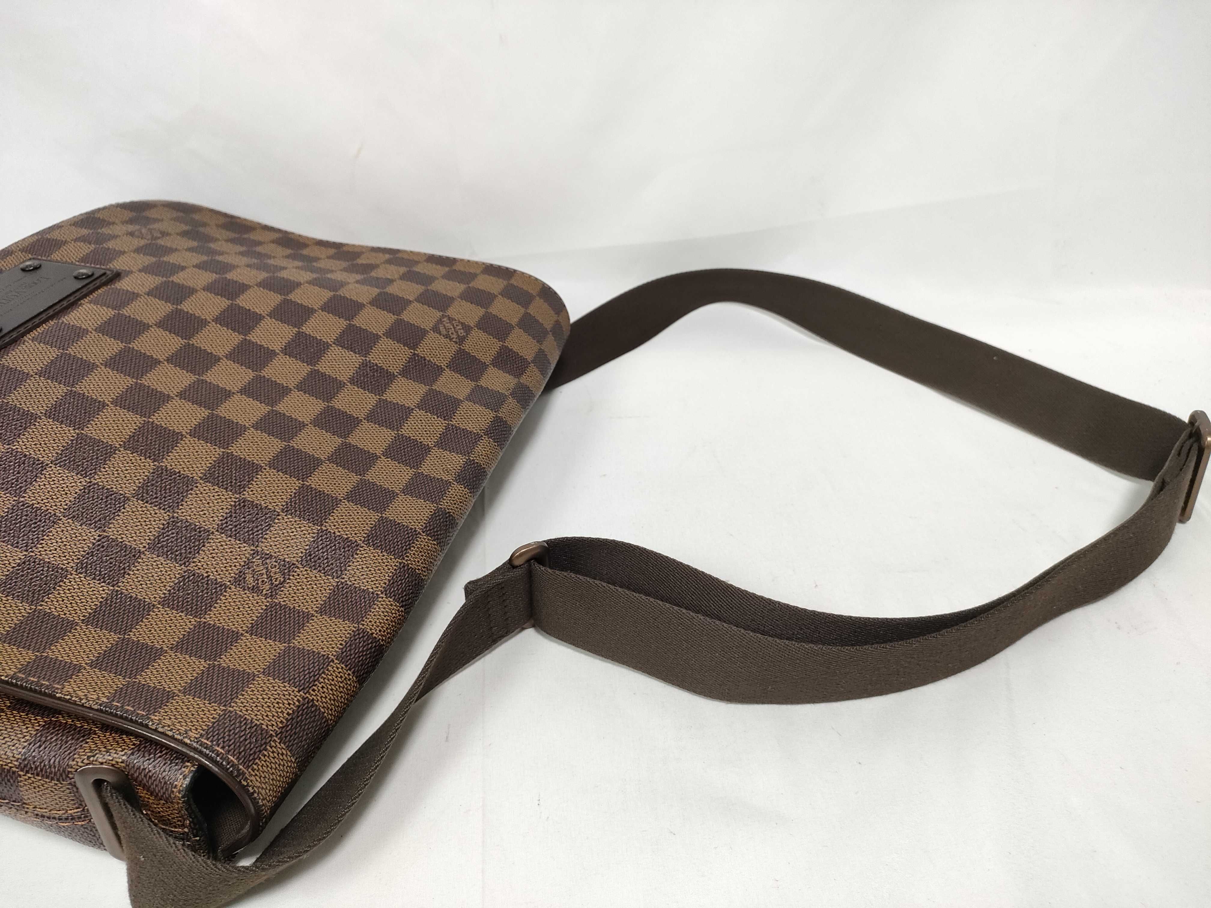 Damier Brooklyn MM N51211 CA2170 Brown Shoulder Bag — view 11