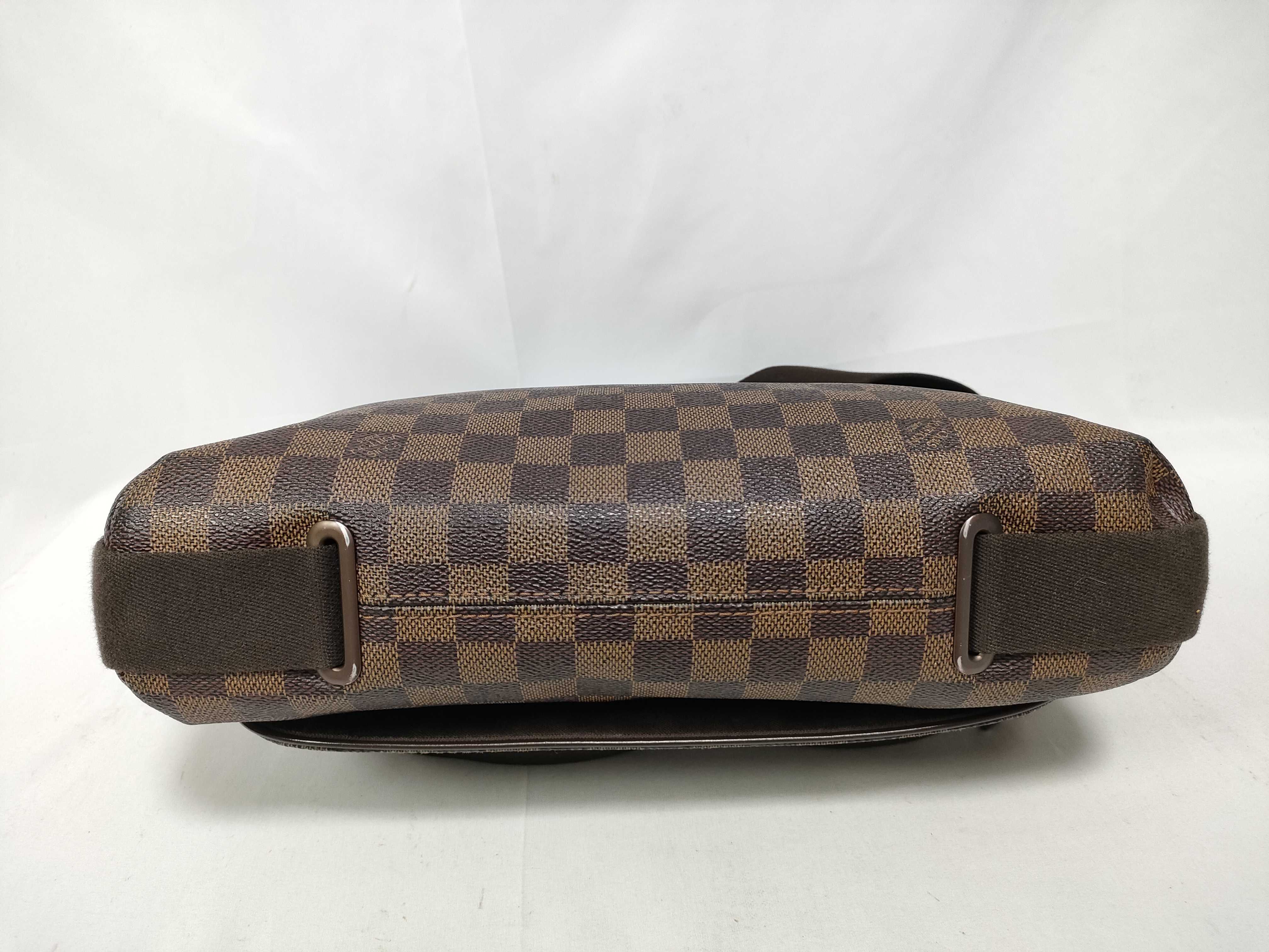 Damier Brooklyn MM N51211 CA2170 Brown Shoulder Bag — view 3