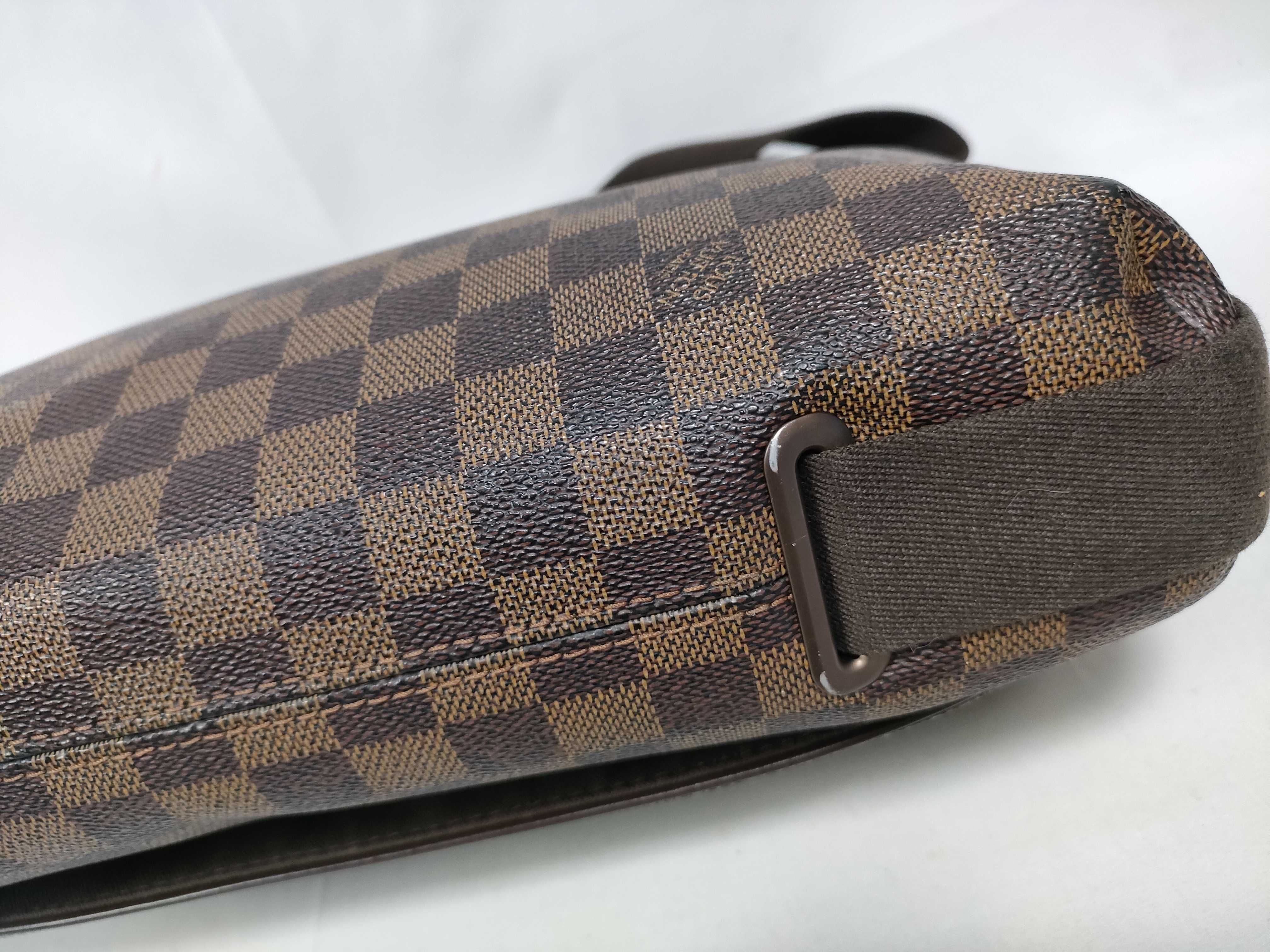 Damier Brooklyn MM N51211 CA2170 Brown Shoulder Bag — view 5