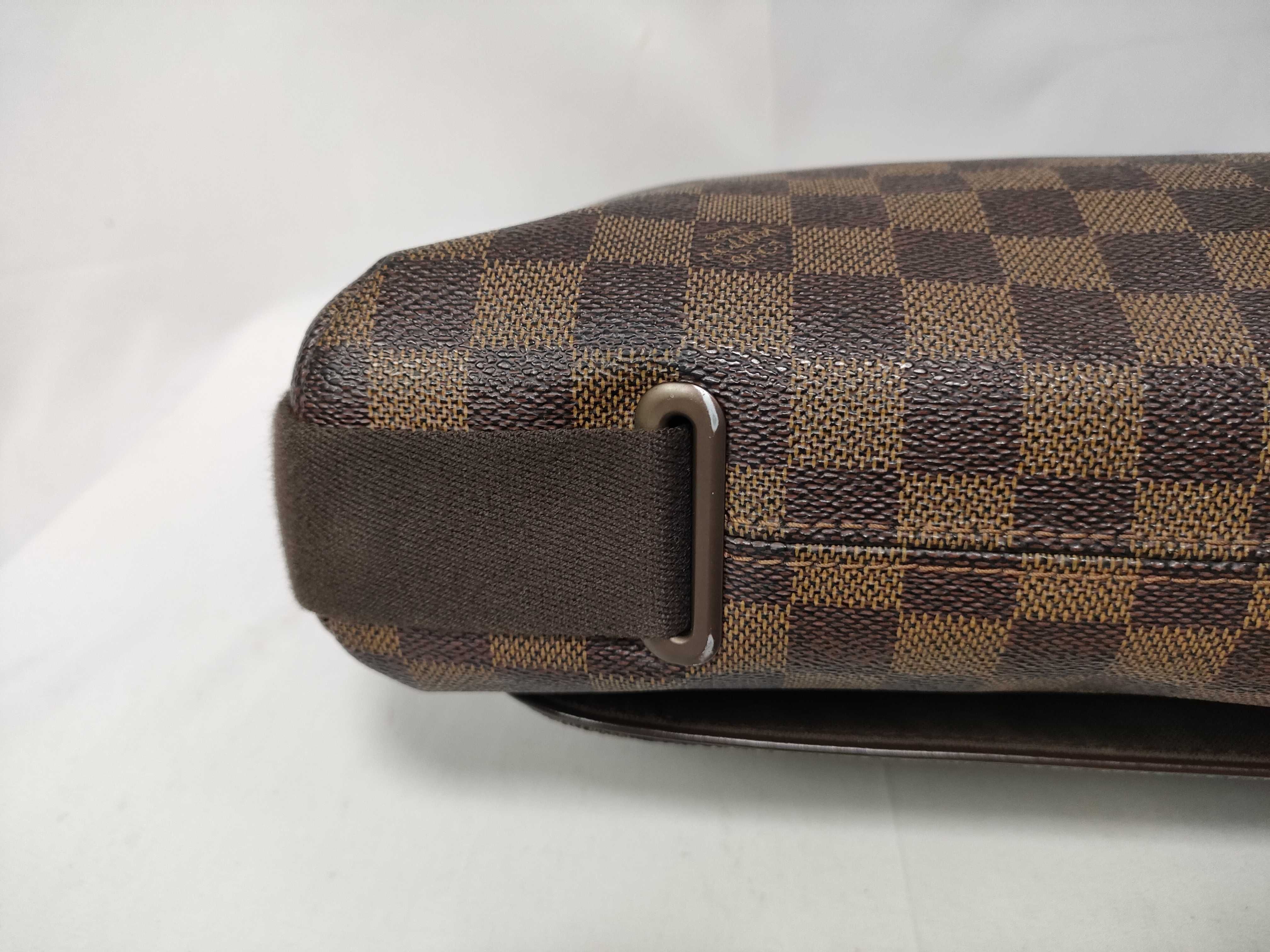 Damier Brooklyn MM N51211 CA2170 Brown Shoulder Bag — view 6