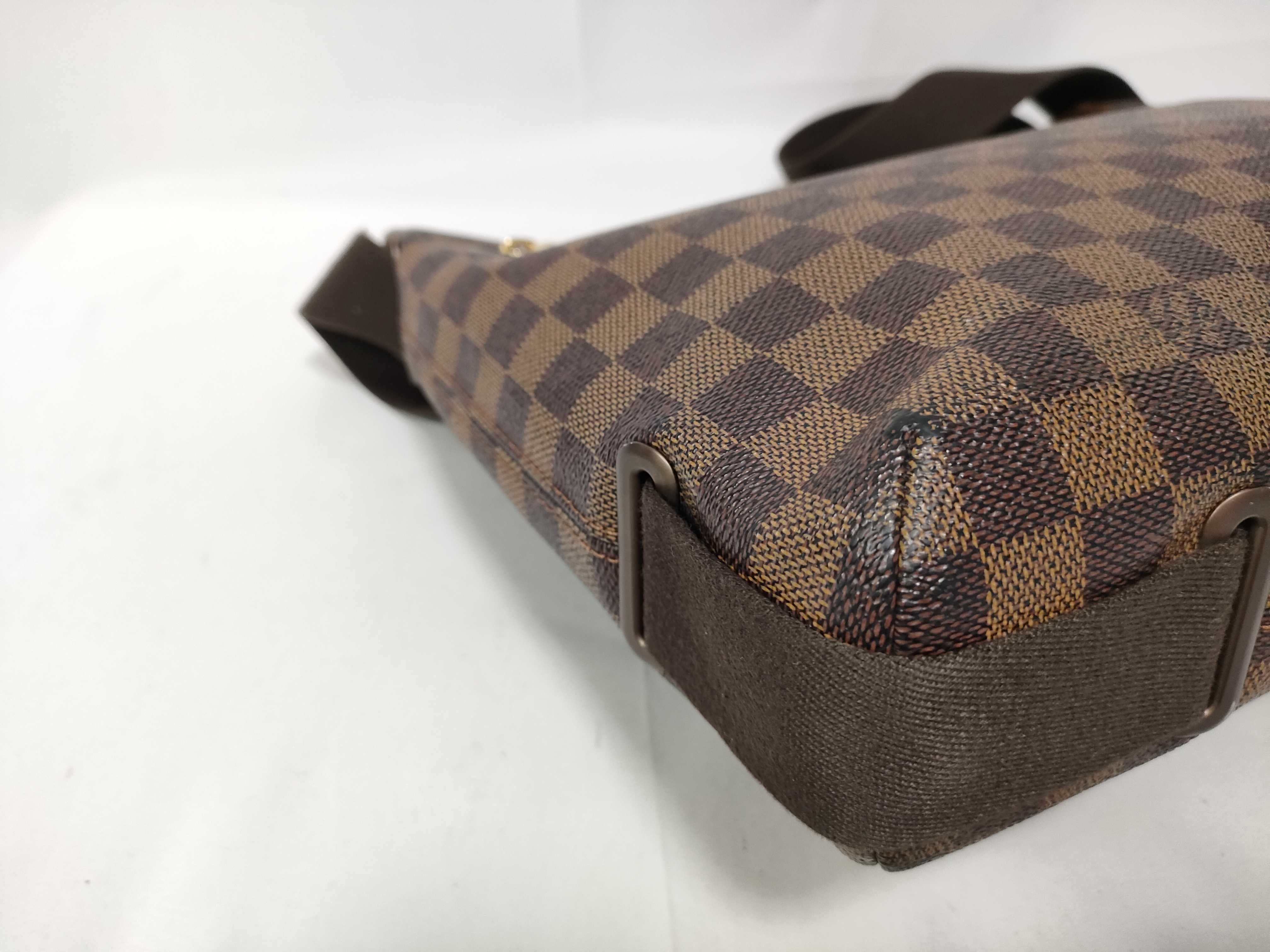 Damier Brooklyn MM N51211 CA2170 Brown Shoulder Bag — view 7