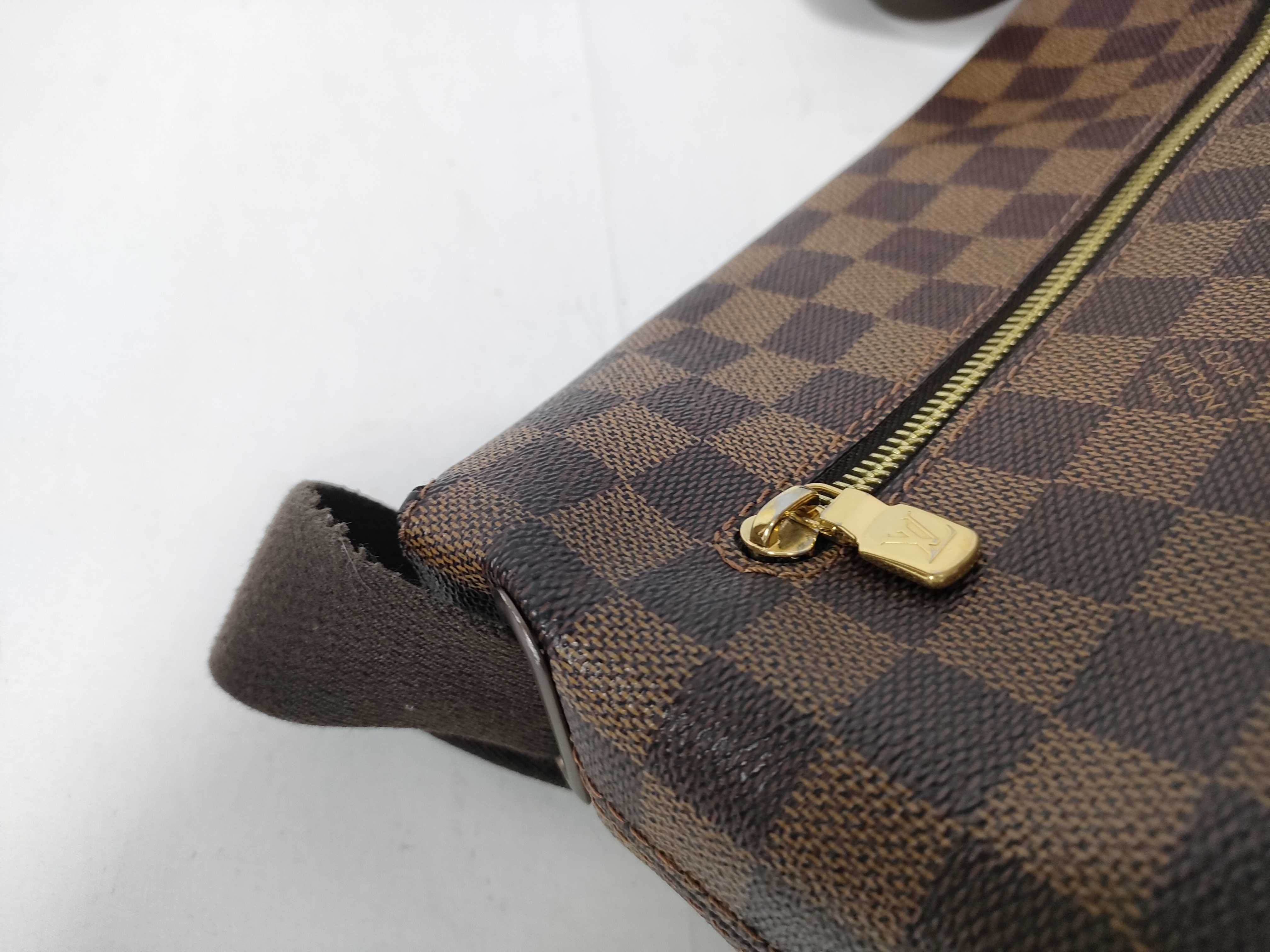 Damier Brooklyn MM N51211 CA2170 Brown Shoulder Bag — view 9