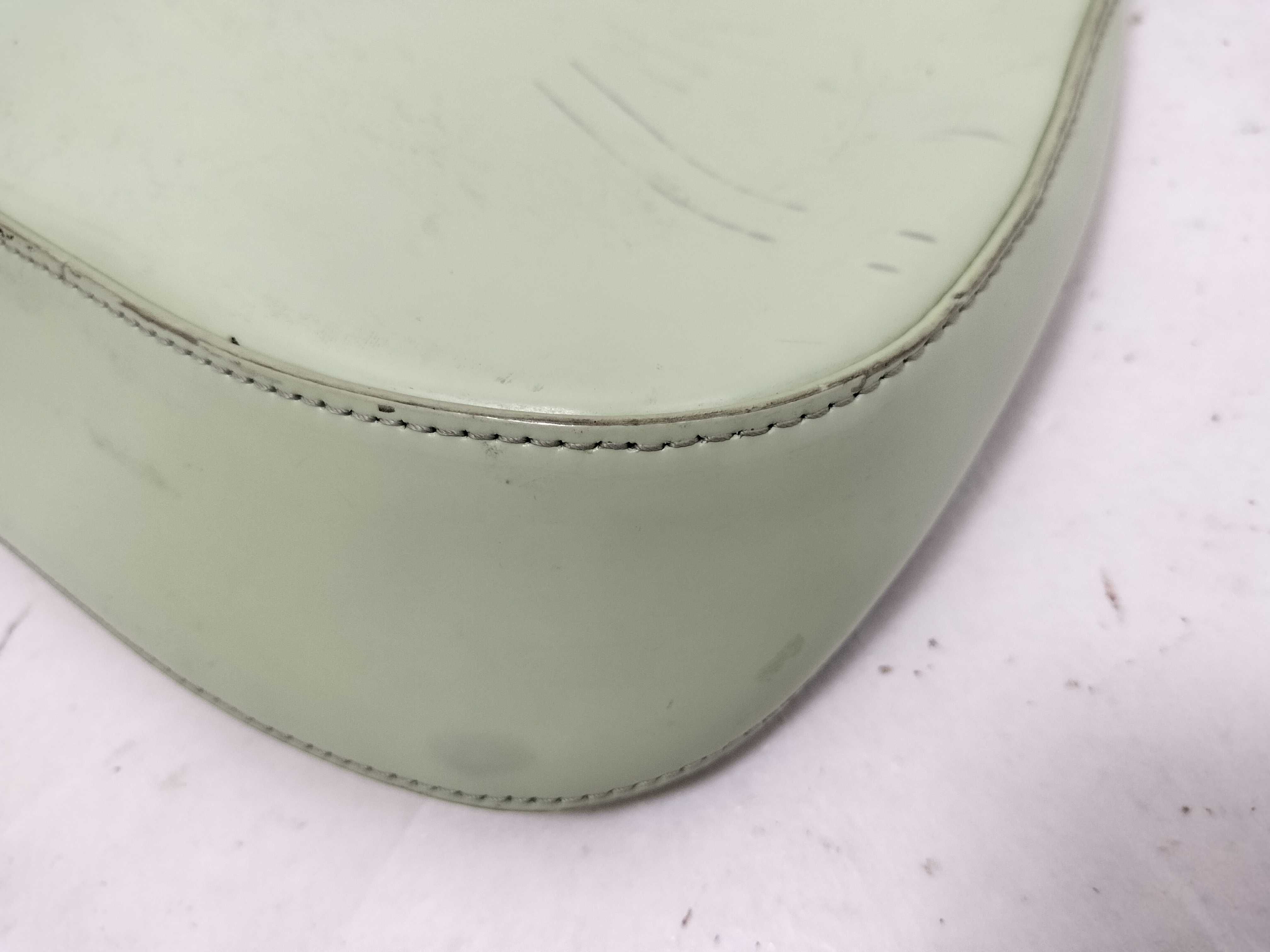 ID- Cleo brushed cowskin shoulder bag Green 1BC499 Shoulder bag — view 6
