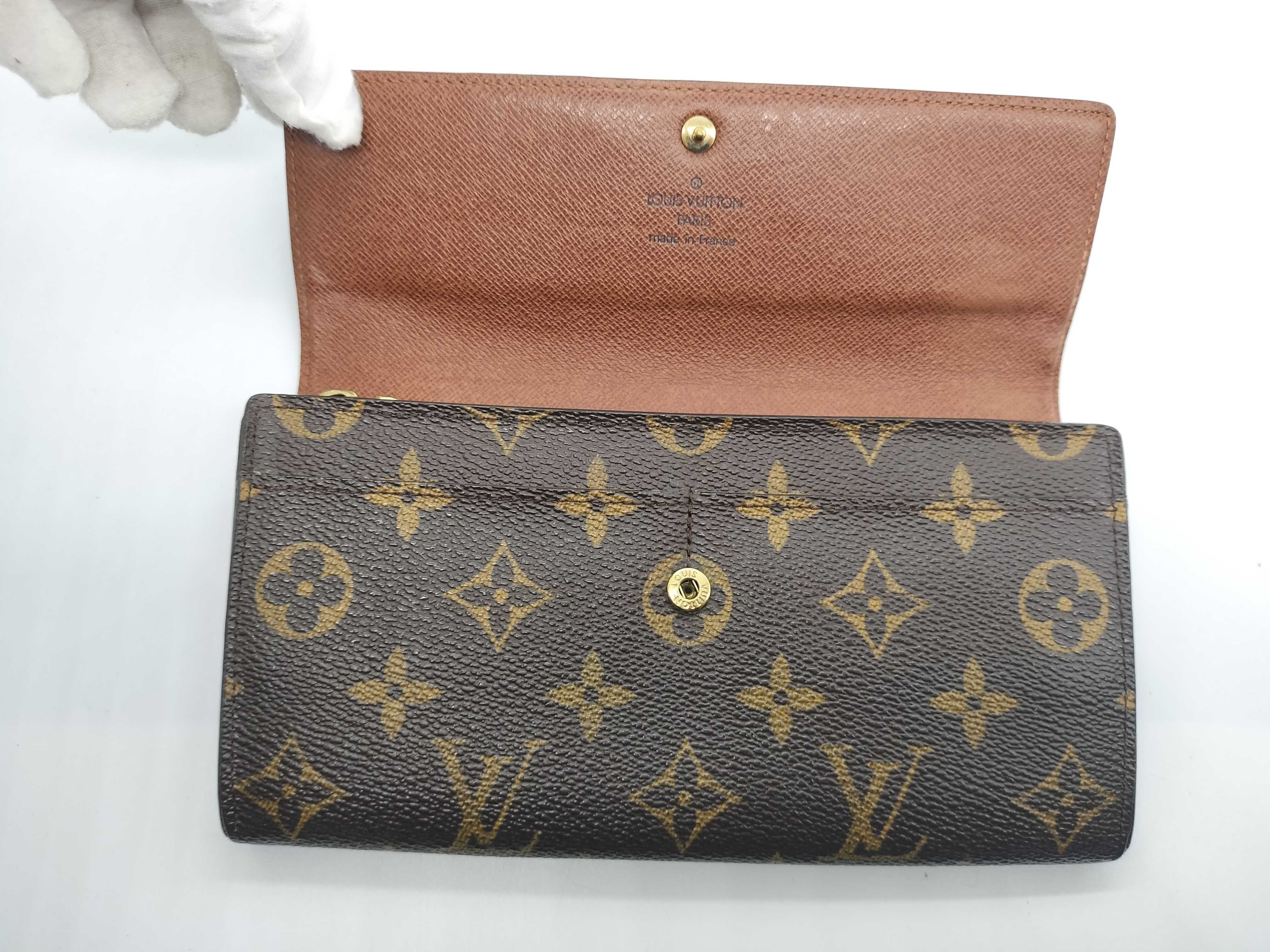 Monogram Pochette Portemonnaie Credit Wallet — view 7