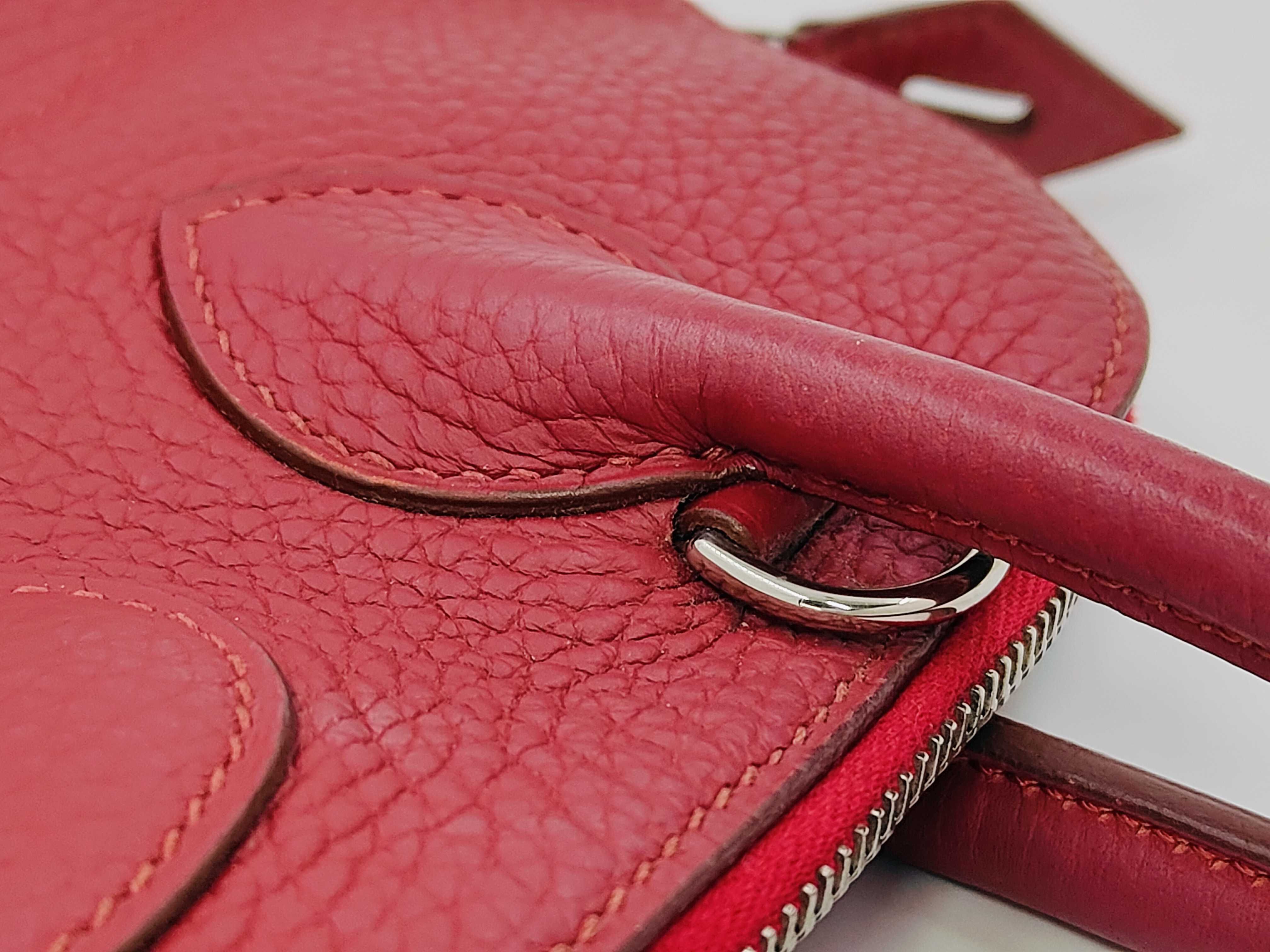 Bolide 31 Taurillon Ruby R stamp SV handbag — view 5