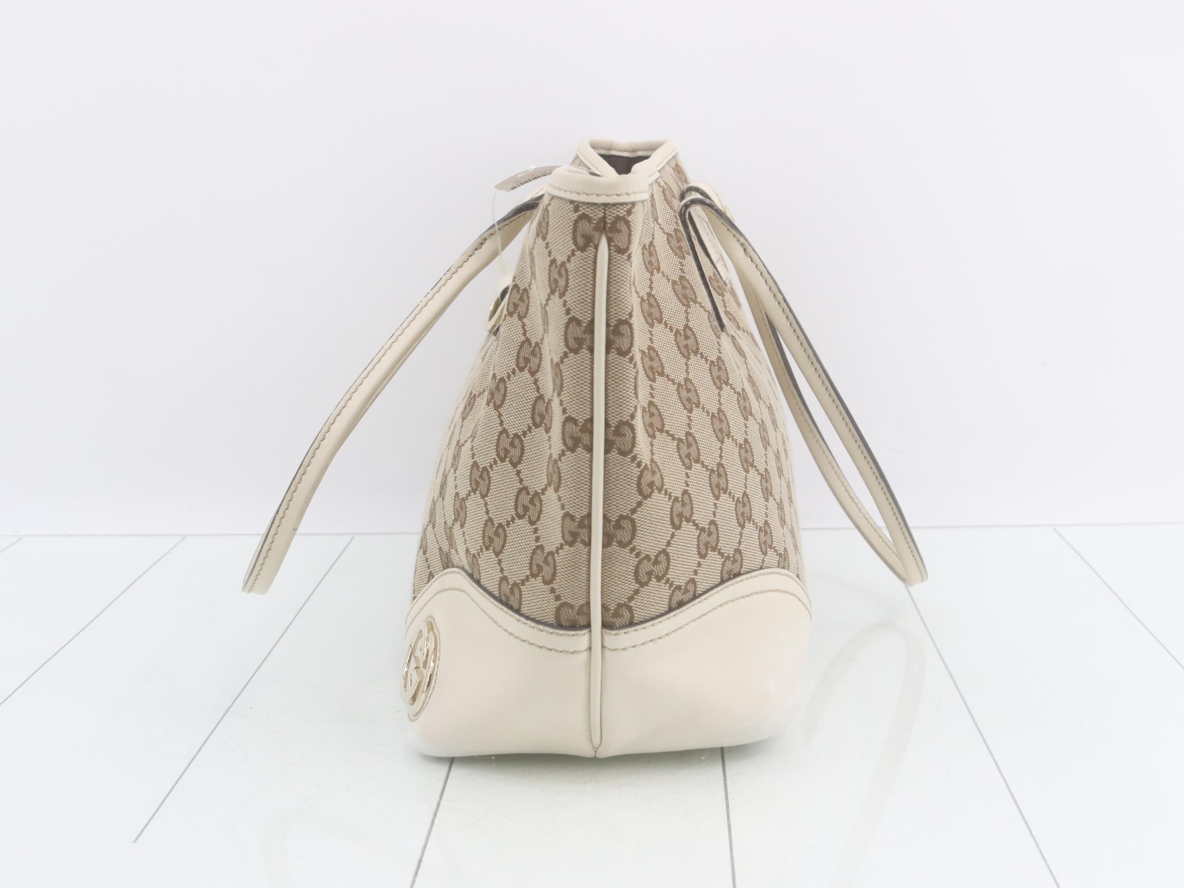 GG Canvas Tote Bag — view 3