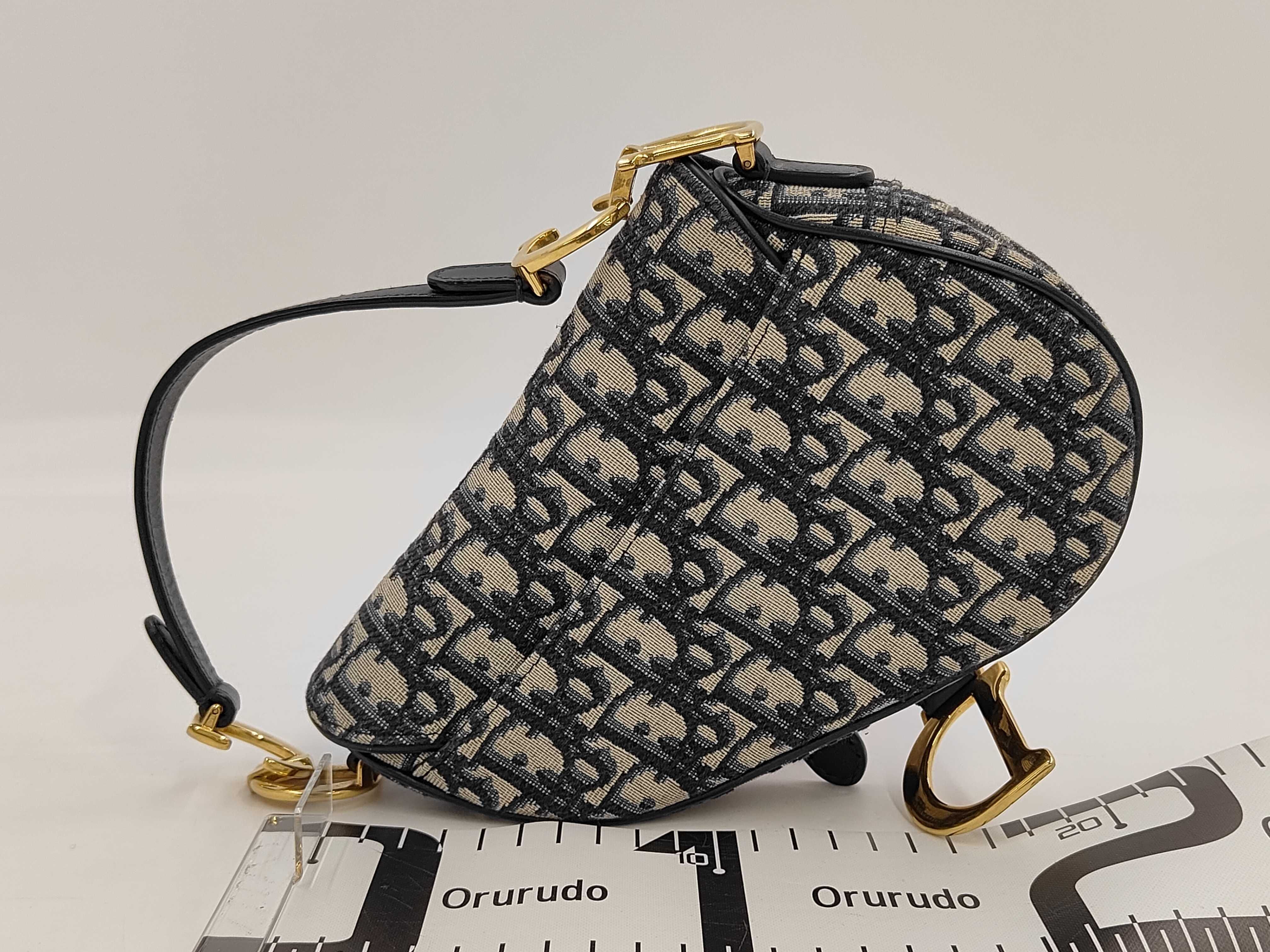Oblique Saddle Handbag — view 2