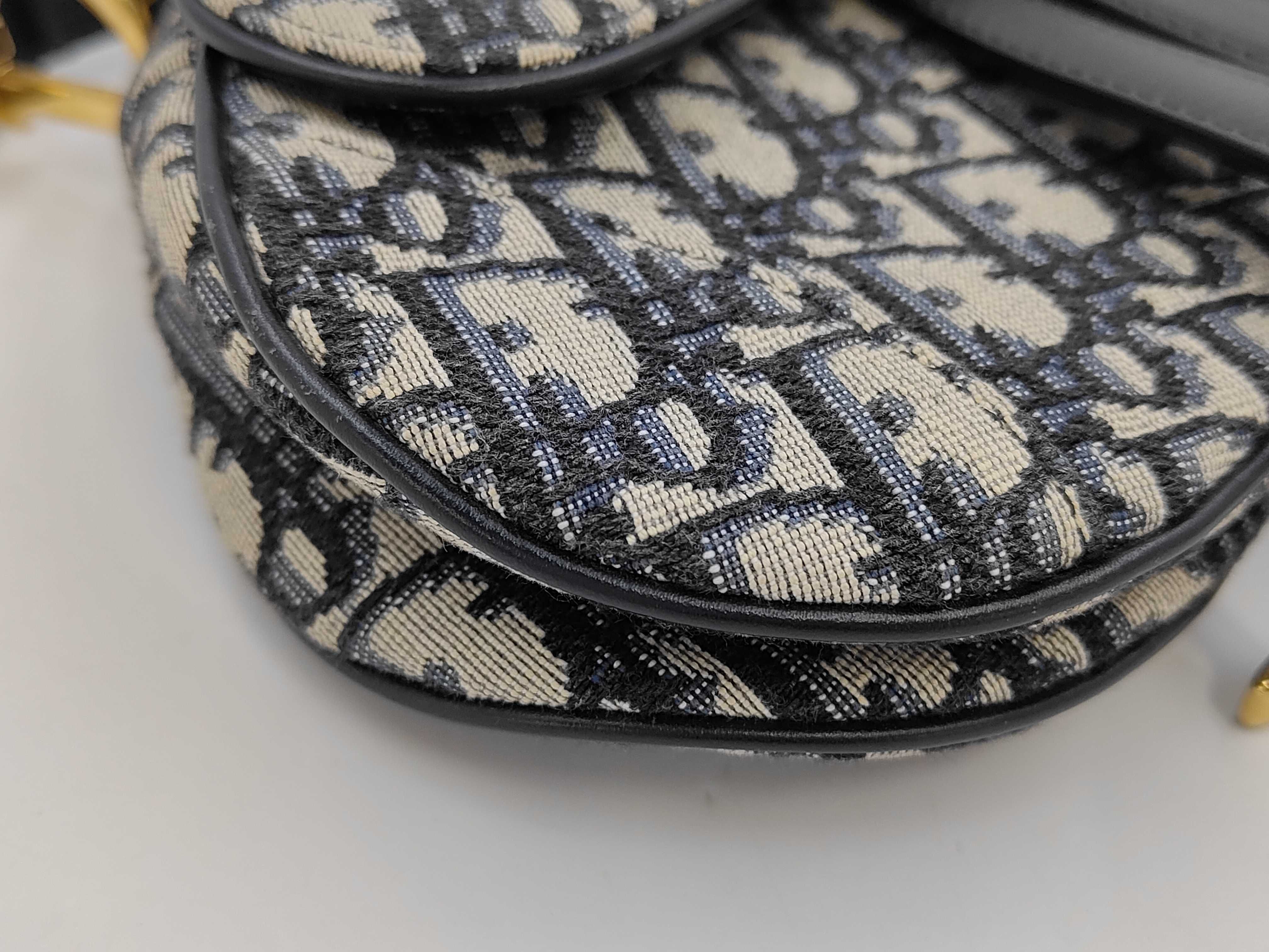 Oblique Saddle Handbag — view 3