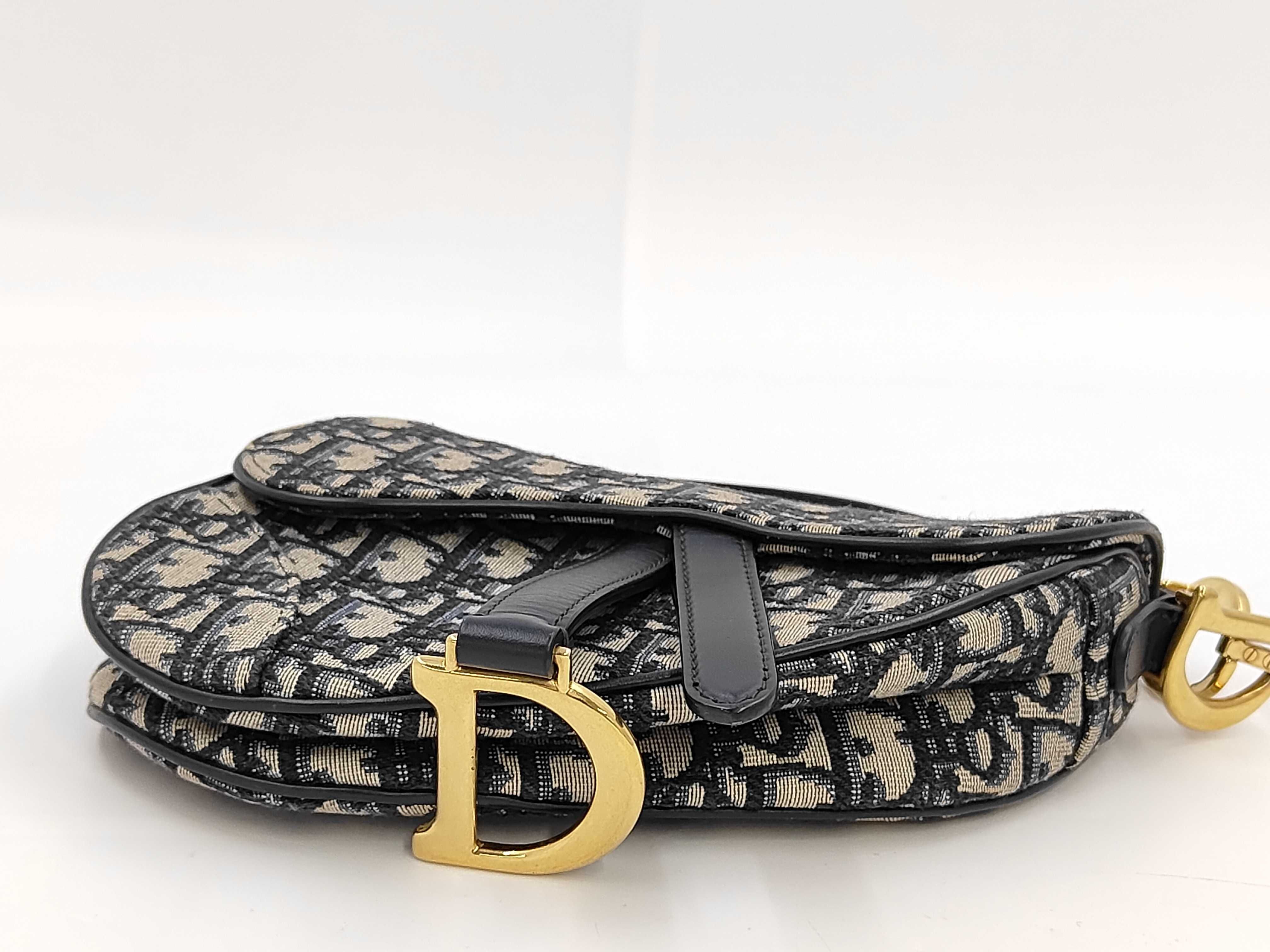 Oblique Saddle Handbag — view 4